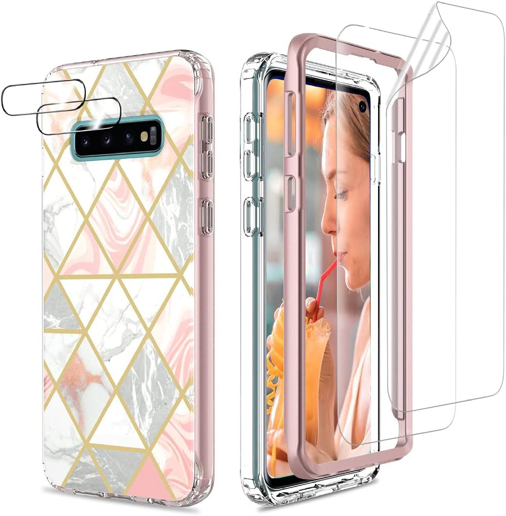 For Samsung Galaxy S22 Ultra Case with Screen Protector, 360 Rotate Ring Kickstand [Work with Magnetic Car Mount], Military Grade Shockproof Phone Case for Samsung S22 Ultra 6.8 Inch, Turquoise