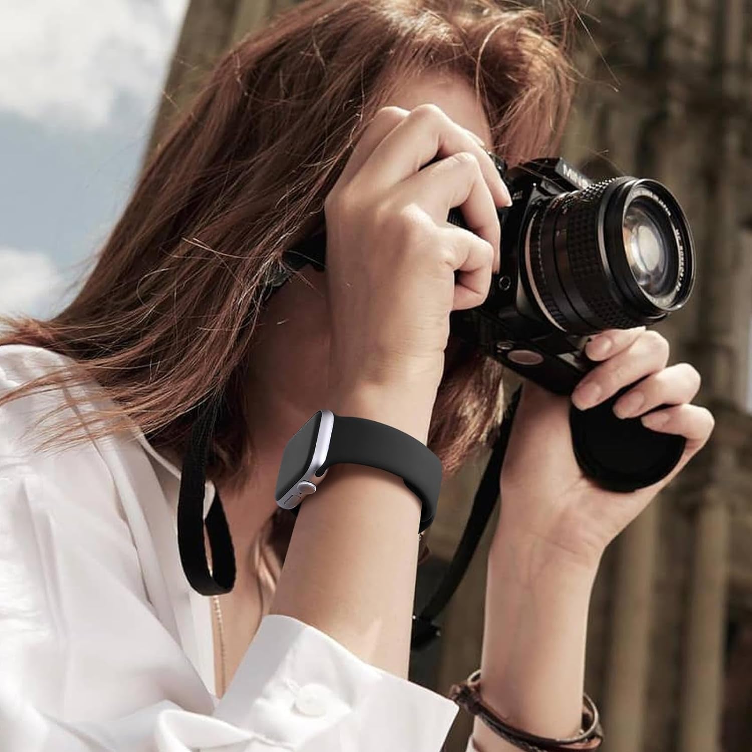 5 Pack Soft Silicone Bands - Compatible with Apple Watch Ultra 2 & Ultra Band 49Mm 45Mm 44Mm 42Mm 41Mm 40Mm 38Mm for Men Women, Breathable Sport Strap Band for Ultra 2 Iwatch Series 9 8 7 6 SE 5 4 3 2