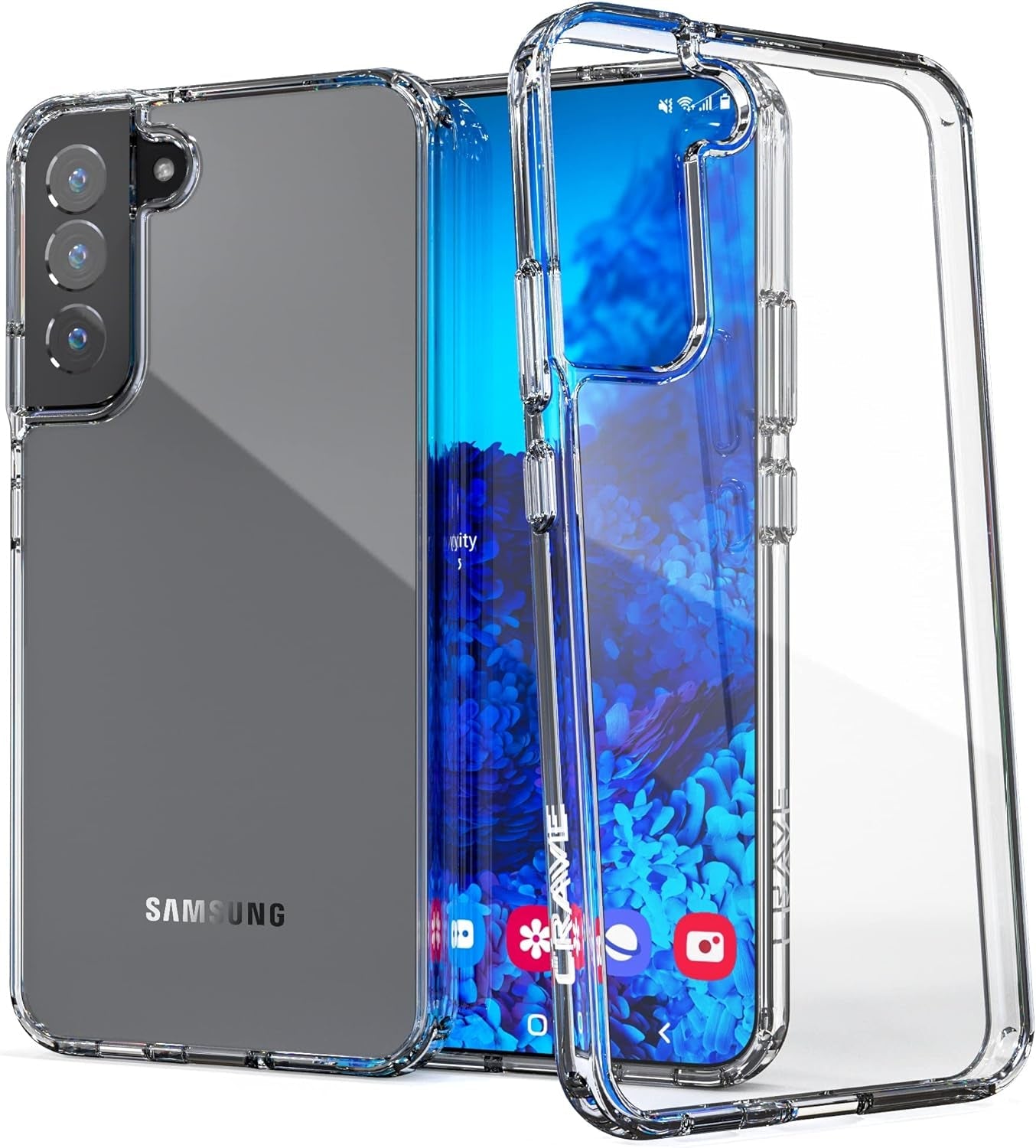Crave Clear Guard Galaxy S22+ Case - Shockproof, Drop Protection, Bumper for Samsung S22 plus (6.6 Inch)