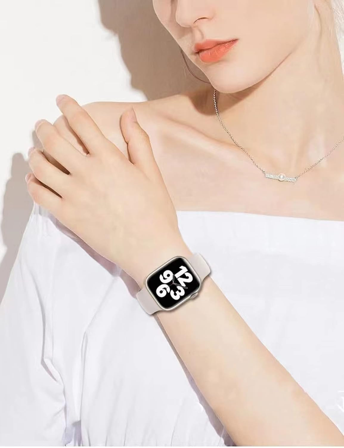 15Pack Watch Bands Compatible for Apple Watch Bands 38Mm 40Mm 41Mm 42Mm 44Mm 45Mm 49Mm Women Men, Soft Silicone Sport Band Strap for Iwatch Bands Series Ultra 9 8 7 6 5 4 3 2 1 SE