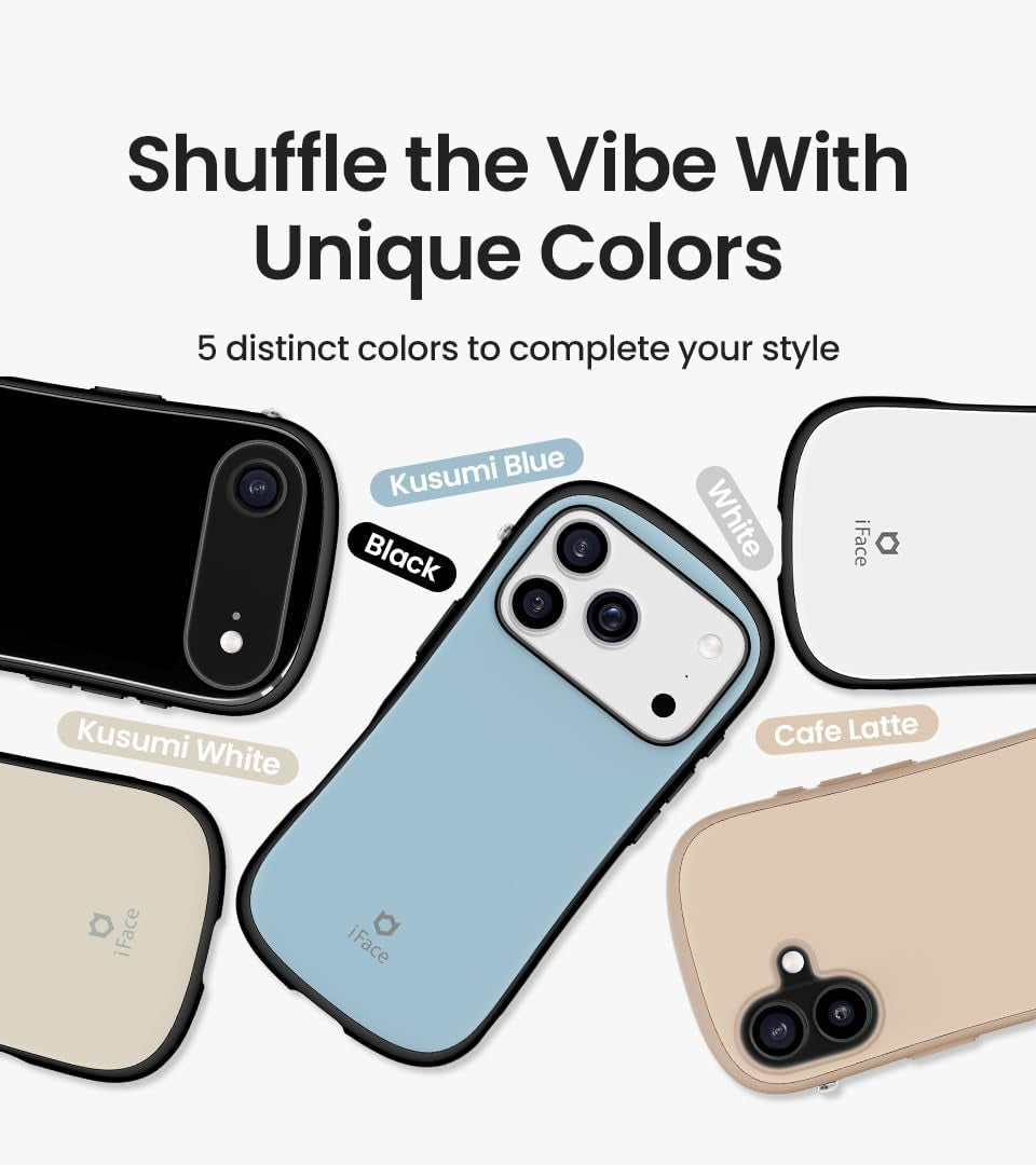 Iface Compatible with Iphone 17 Pro Max Case [First Class Magsynq][Magsafe Compatible] Ergonomic Grip Unique Design Glossy Cute Bumper Shockproof Drop Protection Hard Magnetic Cell Phone Cover - Black