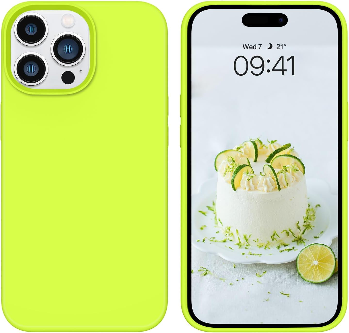 BENTOBEN for Iphone 14 Pro Max Case, Soft Silicone Gel Rubber Bumper Microfiber Lining Hard Back Shockproof Protective Phone Cover for Iphone 14 Pro Max 6.7", Copper Green  BENTOBEN T026-Hot Green  