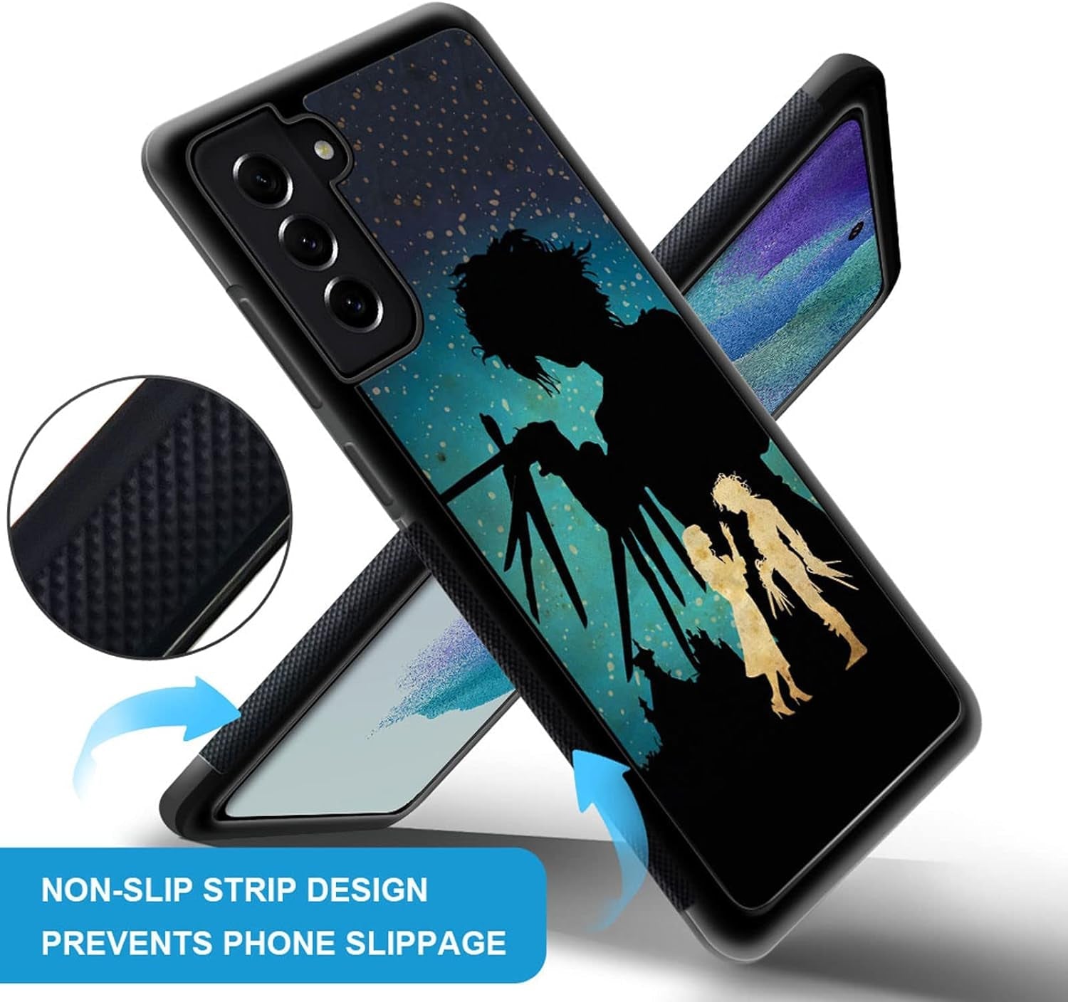 Compatible with Samsung Galaxy S22 plus Case with Barber'S Love Pattern Design Plastic Samsung Galaxy S22 plus Samsung Galaxy S22 Plusa(6.6 Inch)