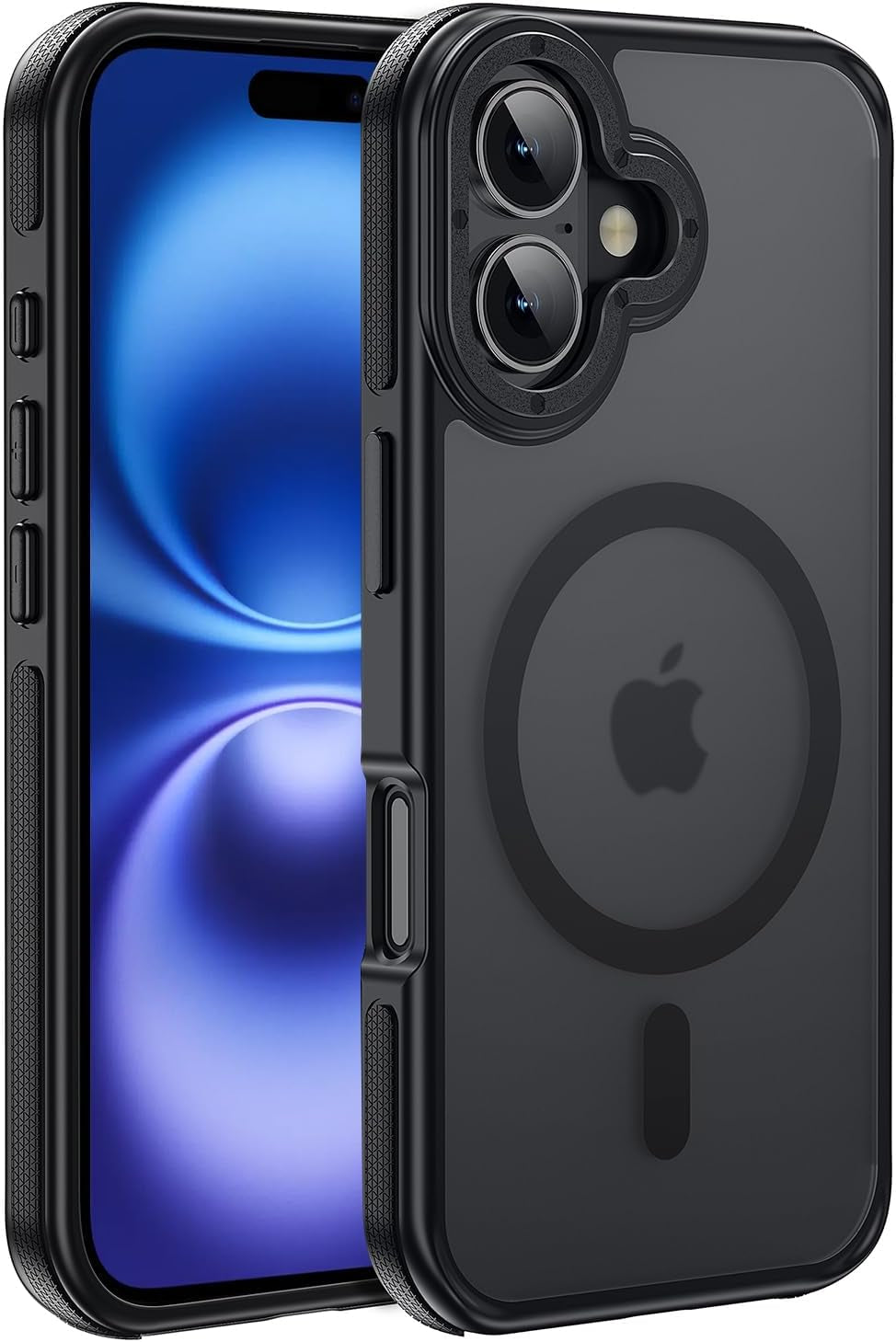 For Iphone 17 Pro Max Case with Camera Lens Protector[10Ft Military-Grade Protection] Compatible with Fit Magsafe Shockproof Slim Thin Cover Case for Iphone 17 Pro Max 6.9 Inch, Orange Bumper