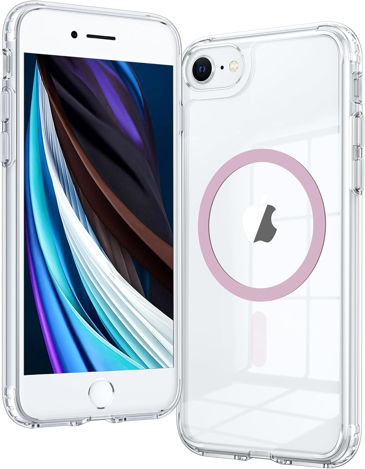 FNTCASE for Iphone 17 Pro-Max Case: Clear Magnetic Phone Cases with Screen Protector Compatible with Magsafe Slim anti Yellowing Rugged Shockproof Protective Transparent Cell Cover (A-Clear)