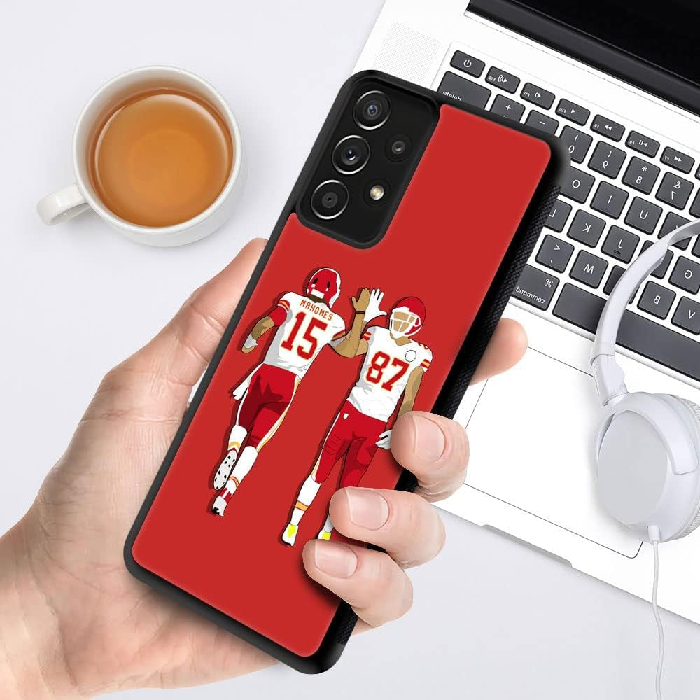 DJSOK Compatible with Samsung Galaxy A53 5G Case,Football A5 for Girl Men Drop Protection Pattern with Soft TPU Bumper Case for Samsung Galaxy A53 5G