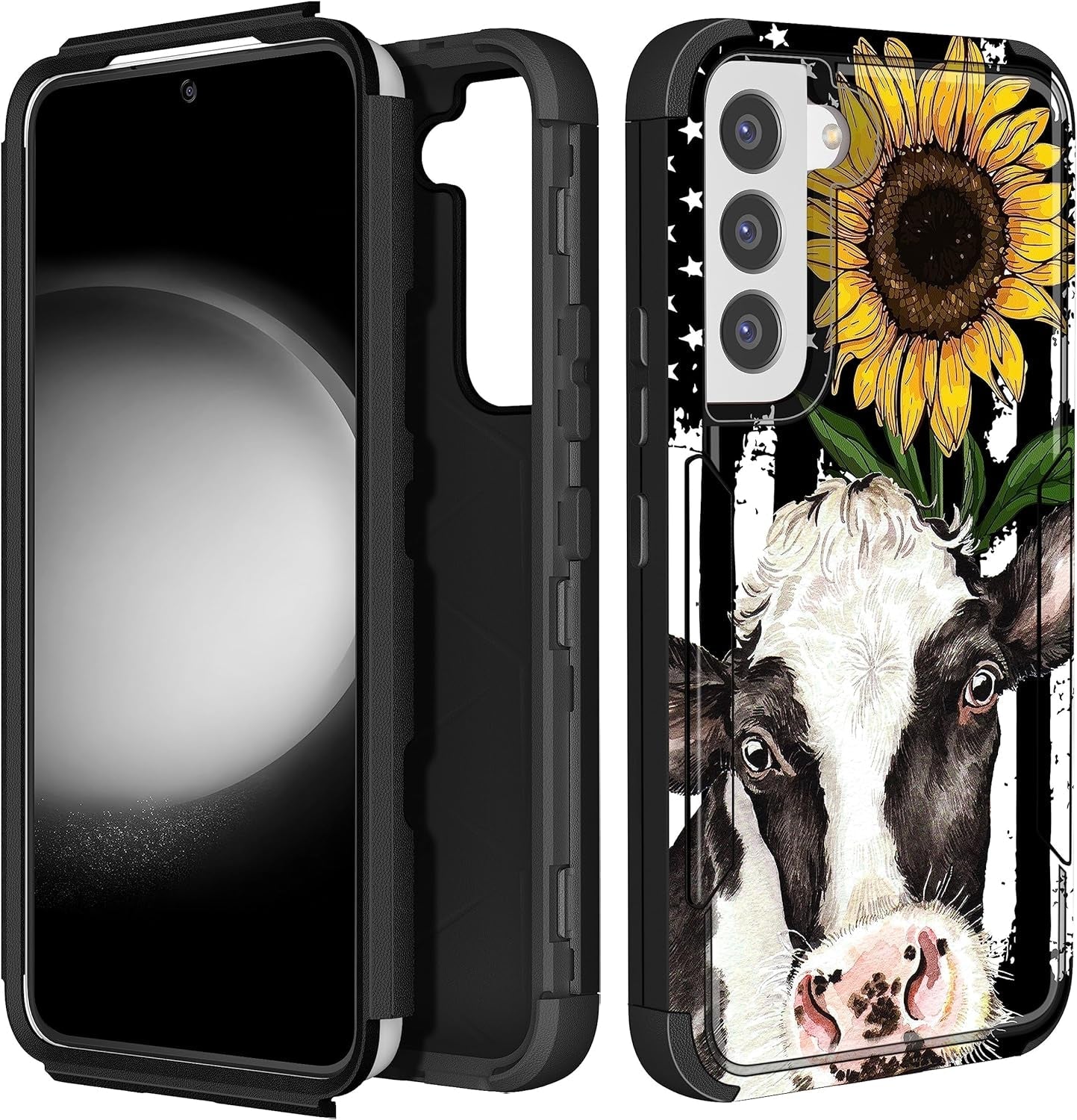 For Samsung Galaxy S22 Case Heavy Duty Protective Designer Strawberry Drop Tested Cute Cases for Men Women Girls Shockproof Protection Rugged Bumper Phone Cover for Galaxy S22 6.1"