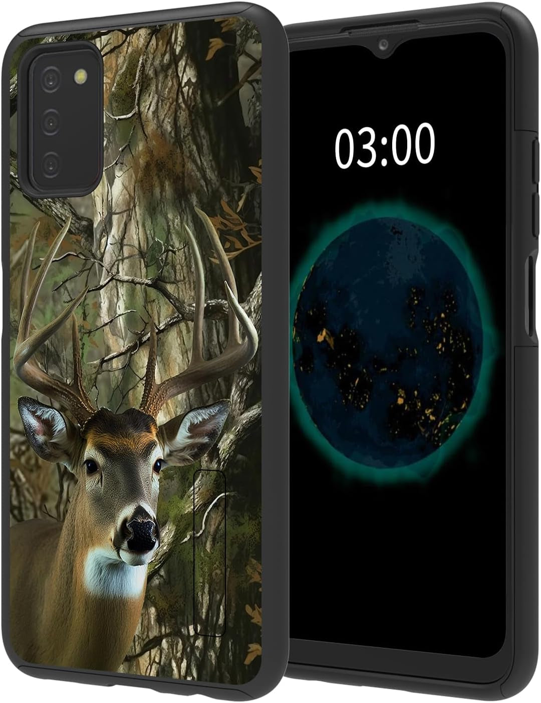 Galaxy A32 5G Case,For Samsung Galaxy A32 5G Case 6.5 Inch Dual Layer Hybrid Hard PC + Soft TPU Full Body Shockproof Protective Phone Case Cover for Samsung A32 5G 2021 - Leopard Print