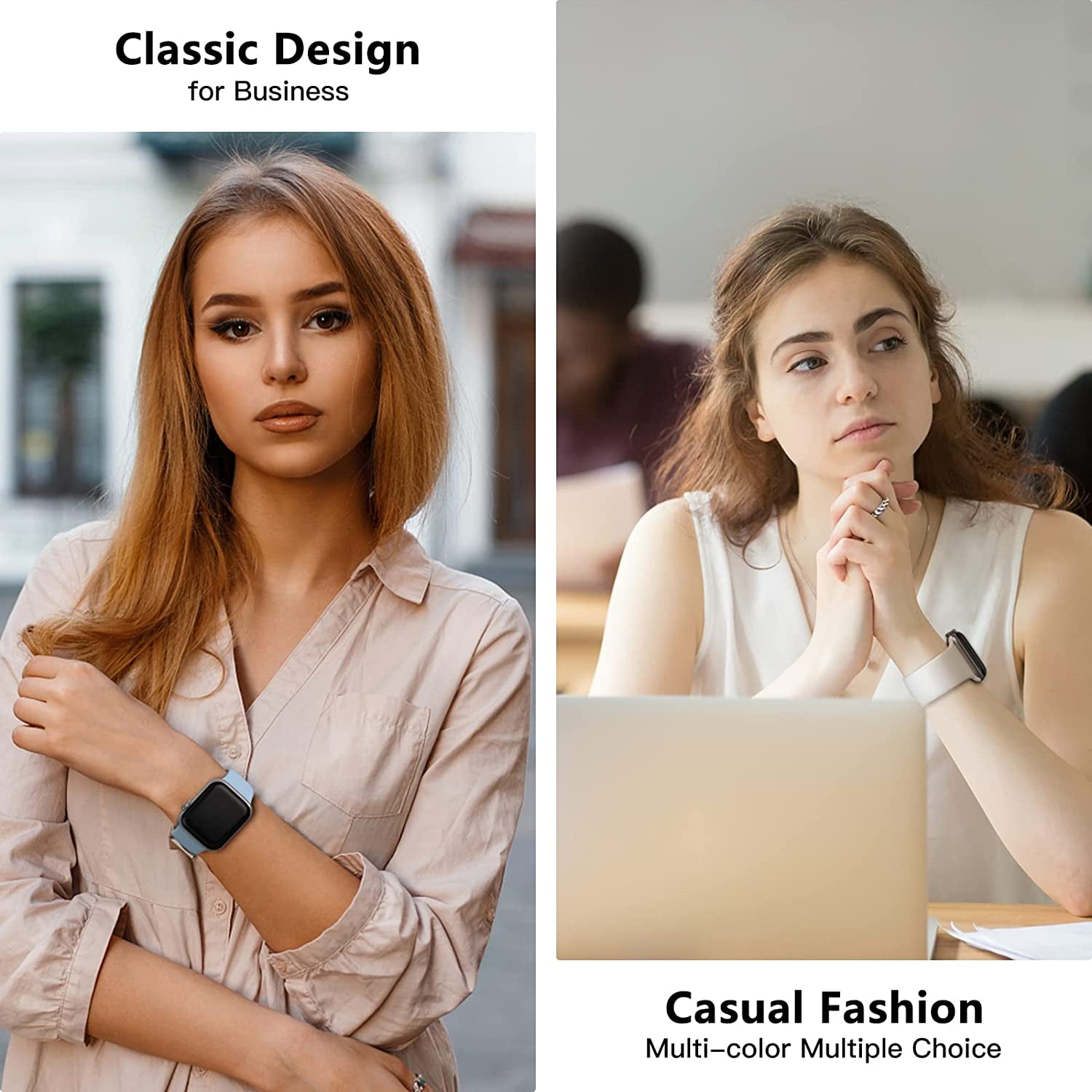 4 Pack Sport Bands Compatible with Apple Watch Bands Series 9, Watch Band for Women 38Mm 40Mm 41Mm 42Mm 44Mm 45Mm 49Mm,Soft Silicone Waterproof Strap for Iwatch Bands SE 8, 7, 6, 5, 4, 3, 2, 1