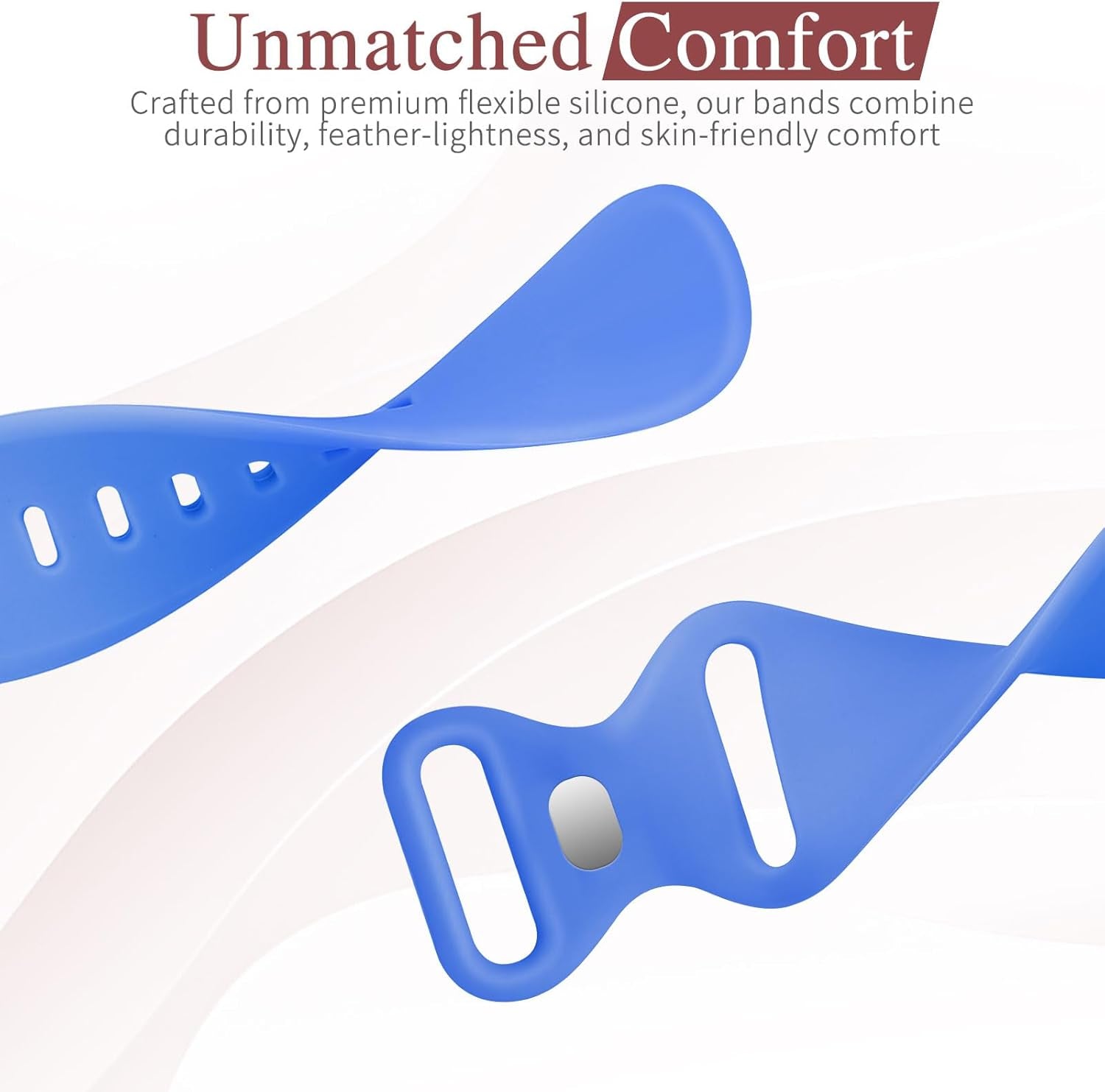 Andrea 10 Pack Sport Bands Compatible with Apple Watch Series 9 8 7 6 5 4 3 2 1 SE Ultra, 38Mm 40Mm 41Mm 42Mm 44Mm 45Mm 49Mm Iwatch Bands for Women Men, Soft Strap Waterproof Silicone Wristbands