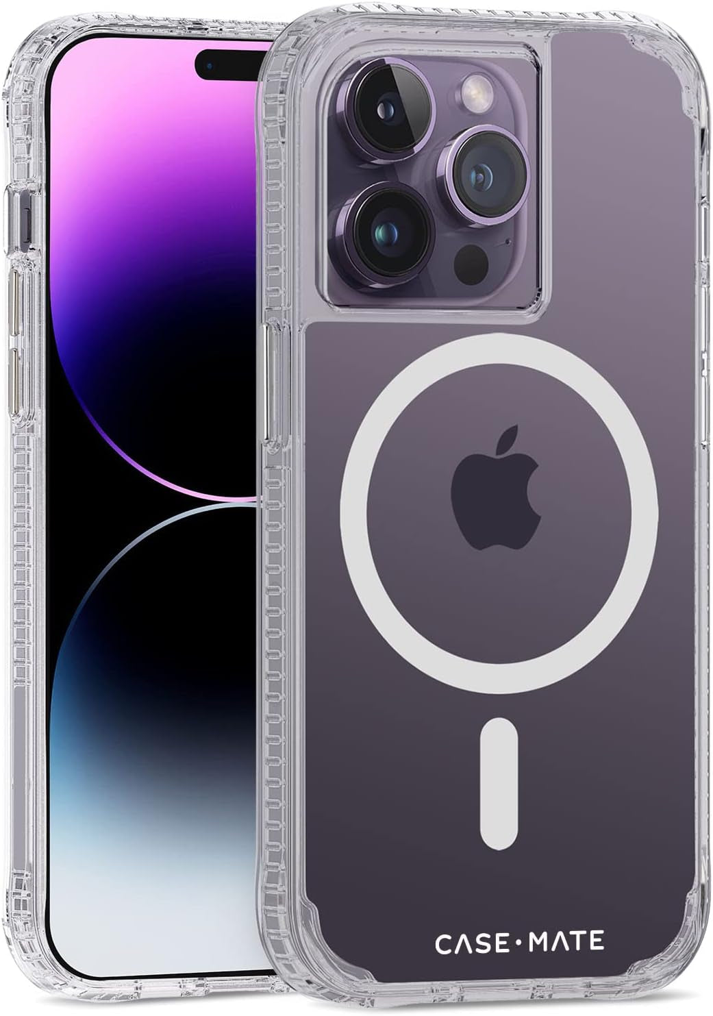 Case-Mate Iphone 15 Pro Case - Soap Bubble [12Ft Drop Protection] [Compatible with Magsafe] Magnetic Cover with Iridescent Swirl Effect for Iphone 15 Pro 6.1", Slim, Shockproof, Anti-Scratch Tech  Case-Mate   