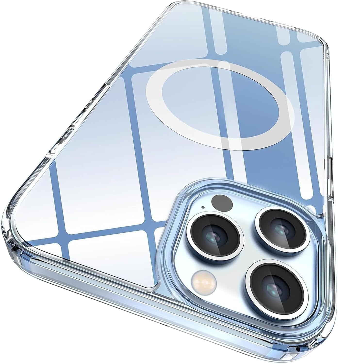 For Iphone 17 Pro Max Case with Camera Lens Protector[10Ft Military-Grade Protection] Compatible with Fit Magsafe Shockproof Slim Thin Cover Case for Iphone 17 Pro Max 6.9 Inch, Orange Bumper