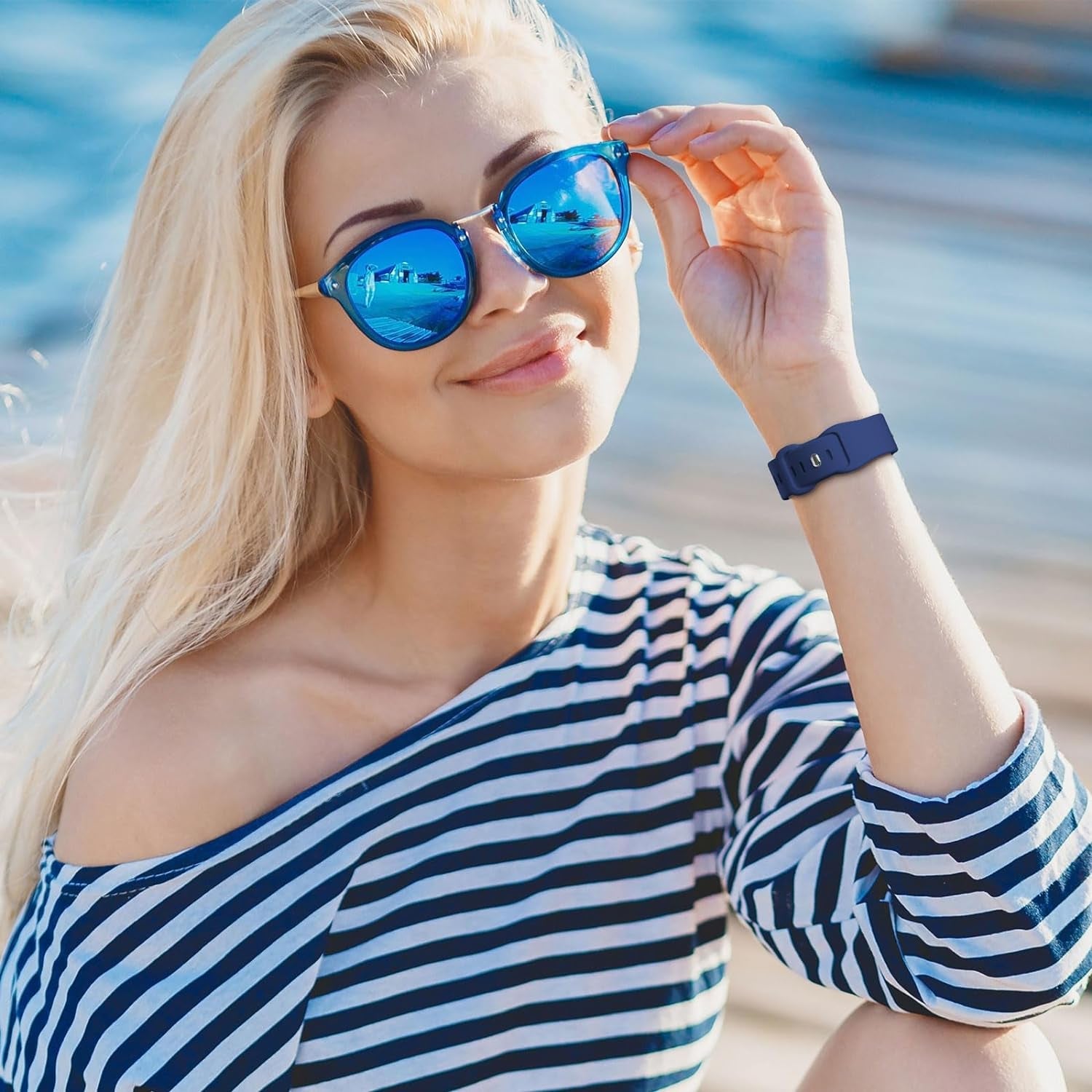 10 Pack Sport Bands Compatible with Apple Watch Band 40Mm 41Mm 44Mm 45Mm 49Mm 38Mm 42Mm Women Men, Soft Silicone Waterproof Strap Iwatch Bands for Apple Watch Series 9 8 7 6 5 4 3 2 SE Ultra