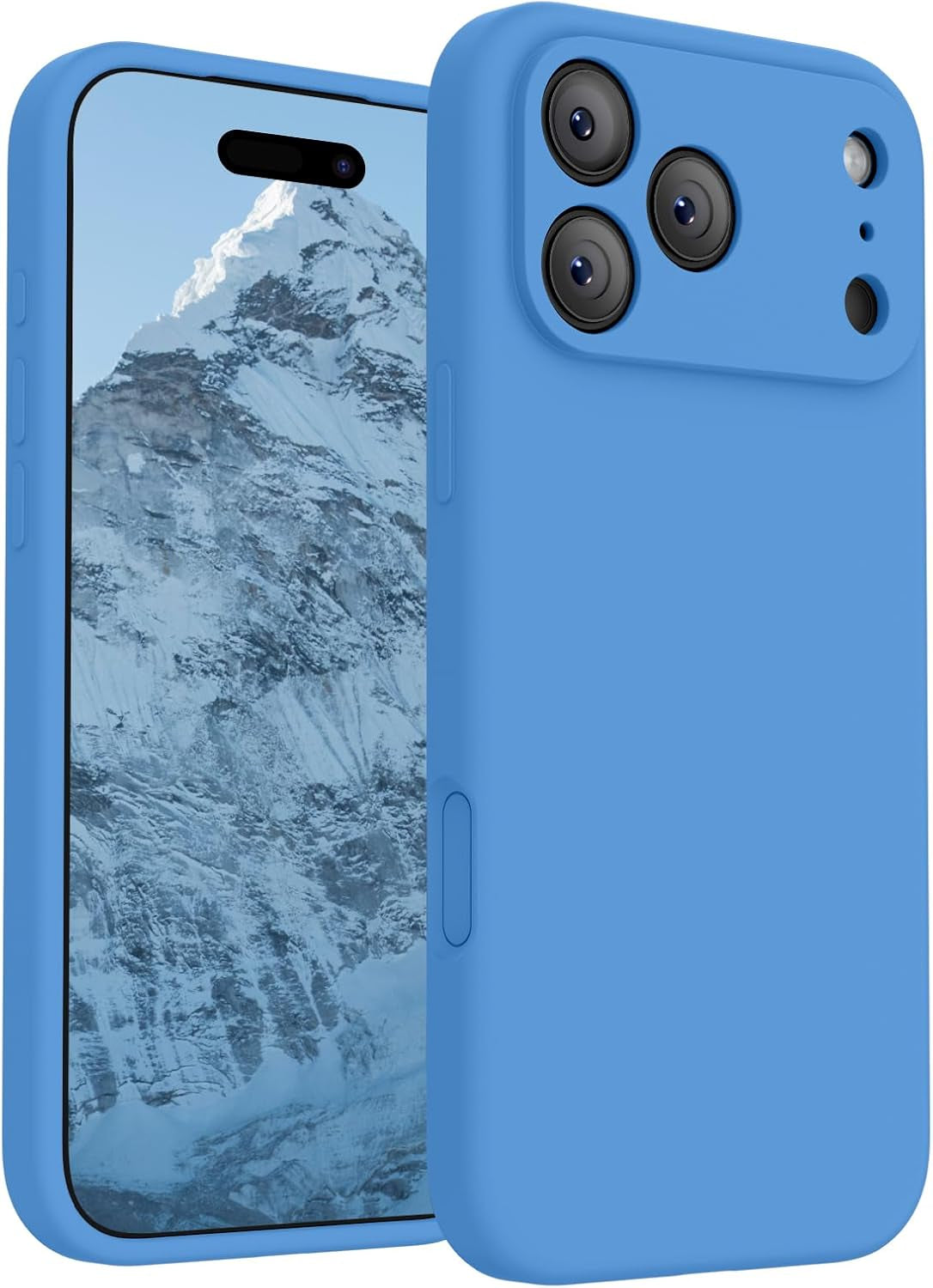 Firenova Magnetic for Iphone 17 Pro Case, Compatible with Magsafe, [Integrated Silicone Camera Control Button] [Camera Protection] Anti-Scratch Microfiber Lining Phone Case, 6.3", Black