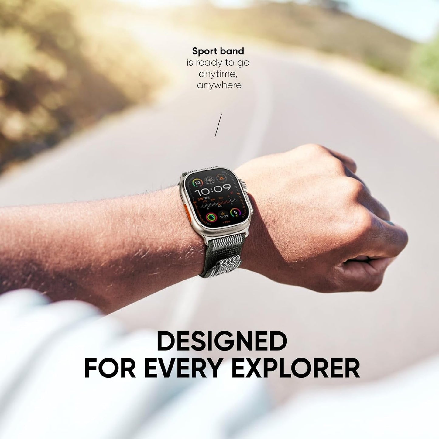 4 Pack Compatible with Apple Watch Ultra 2 Band 49Mm 45Mm 44Mm 42Mm for Men, Adjustable Trail Loop & Alpine Loop Nylon Band for Iwatch Ultra 2 Ultra Series SE 9/8/7/6/5/4