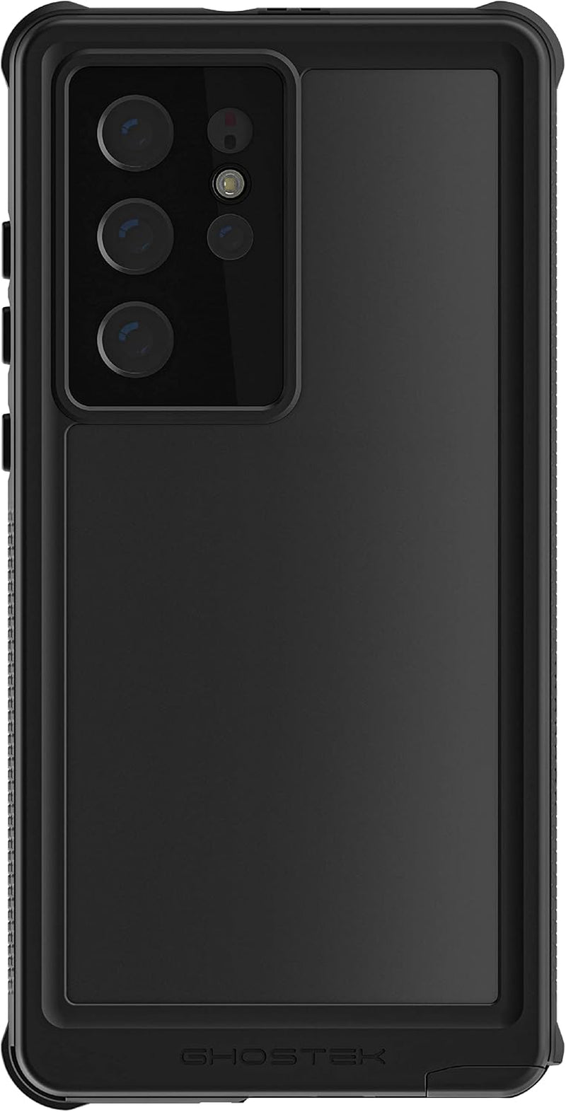 Ghostek NAUTICAL S22 Ultra Waterproof Case with Screen Camera Protector, Belt Clip Holster Heavy Duty Protective Full Body Phone Covers Designed for 2022 Samsung Galaxy S22 Ultra 5G (6.8 Inch) (Clear)