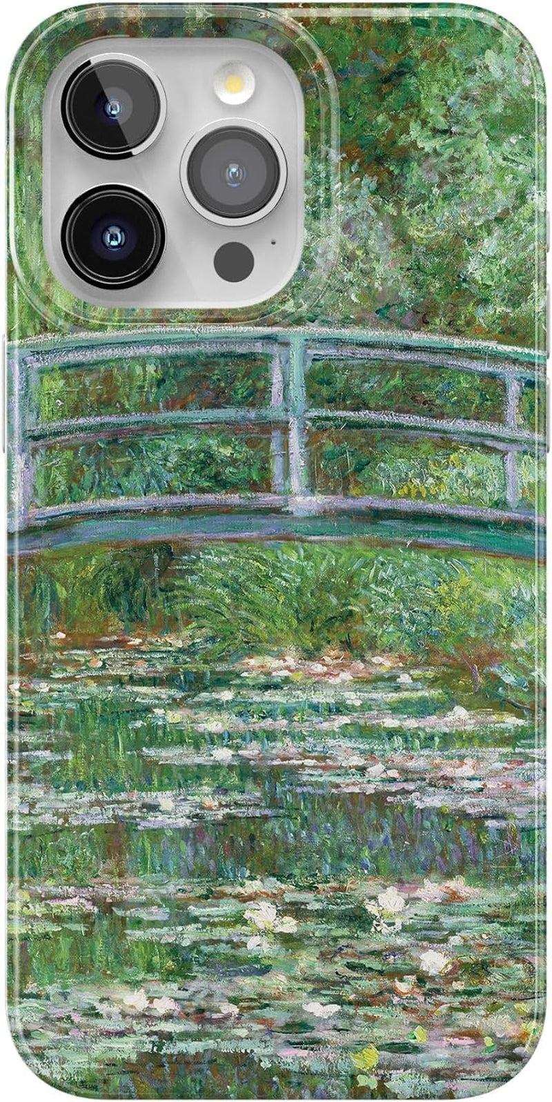Casely Iphone 15 Pro Case | Field of Flowers | Pastel Floral | Classic Case | Compatible with Magsafe and Action Button  Casely The Met Museum | Monet’S Bridge  