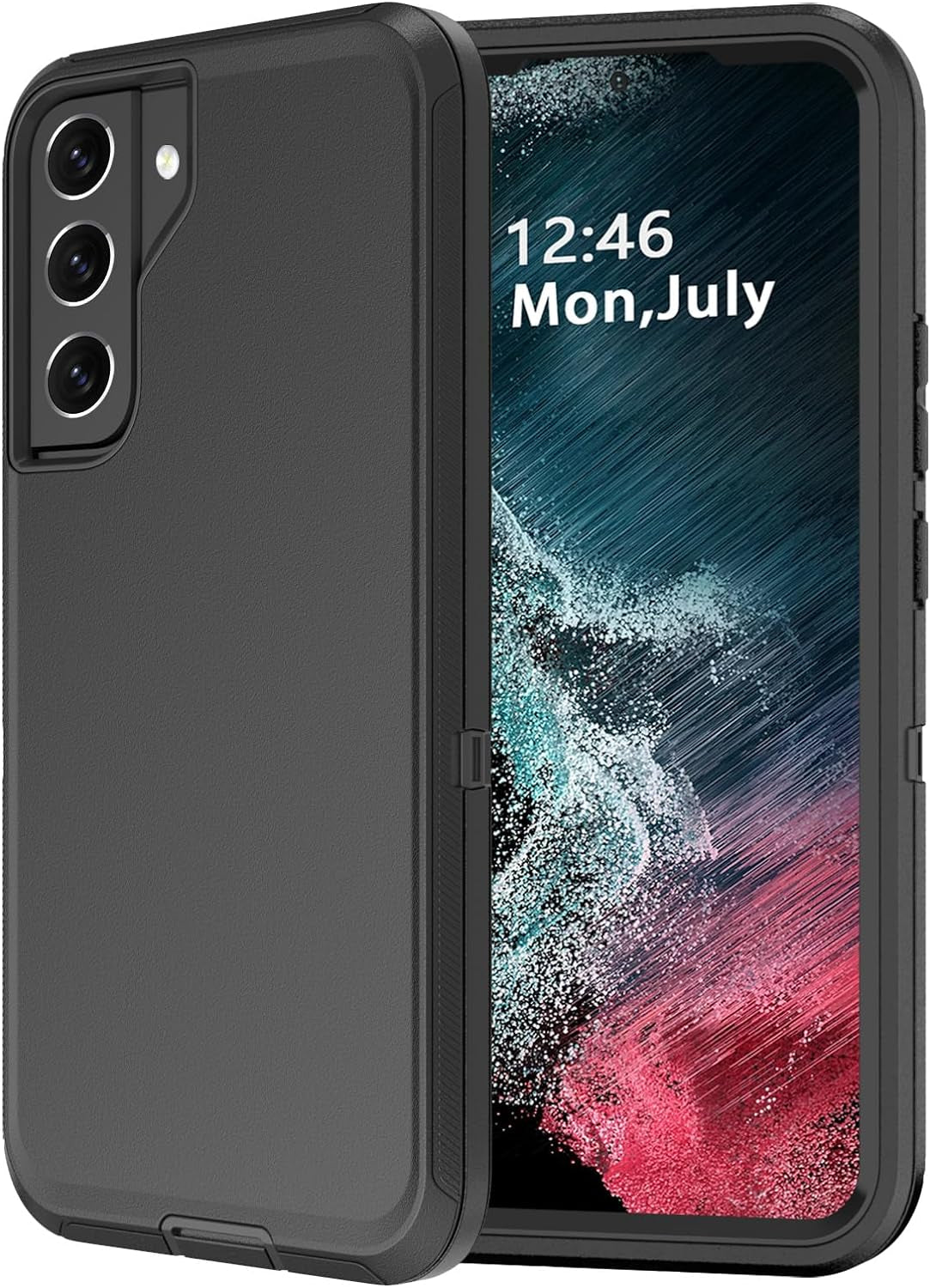 For Samsung Galaxy S22 Case,Shockproof Dropproof Dustproof Galaxy S22 Case,Heavy Duty Protective for Samsung S22 Case, 6.1 Inch (Turquoise)