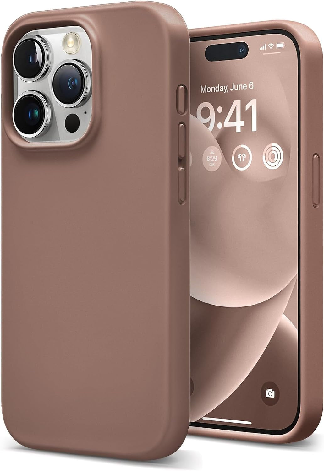 Coolfrog for Iphone 15 Pro Case, Compatible with Magsafe, 6.1" Silicone Shockproof Military-Grade Protection, Magnetic Phone Case for Men Women, Clove Purple  CoolFrog   