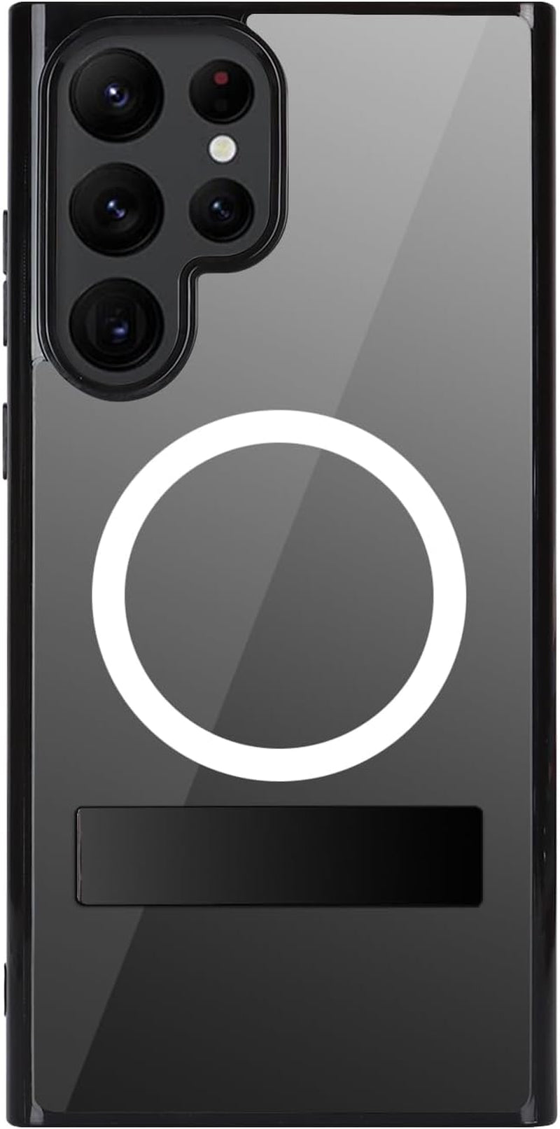 Cavor for Samsung Galaxy S22 Ultra Magsafe Case,S22 Ultra Case with Kickstand, Magnetic Case for Samsung S22 Ultra Phone Case, Full-Body Shockproof Slim Case for Women Men-Black