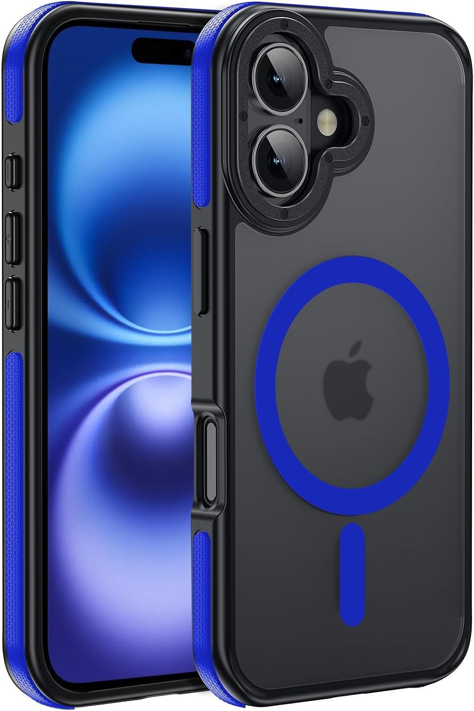 For Iphone 17 Pro Max Case with Camera Lens Protector[10Ft Military-Grade Protection] Compatible with Fit Magsafe Shockproof Slim Thin Cover Case for Iphone 17 Pro Max 6.9 Inch, Orange Bumper