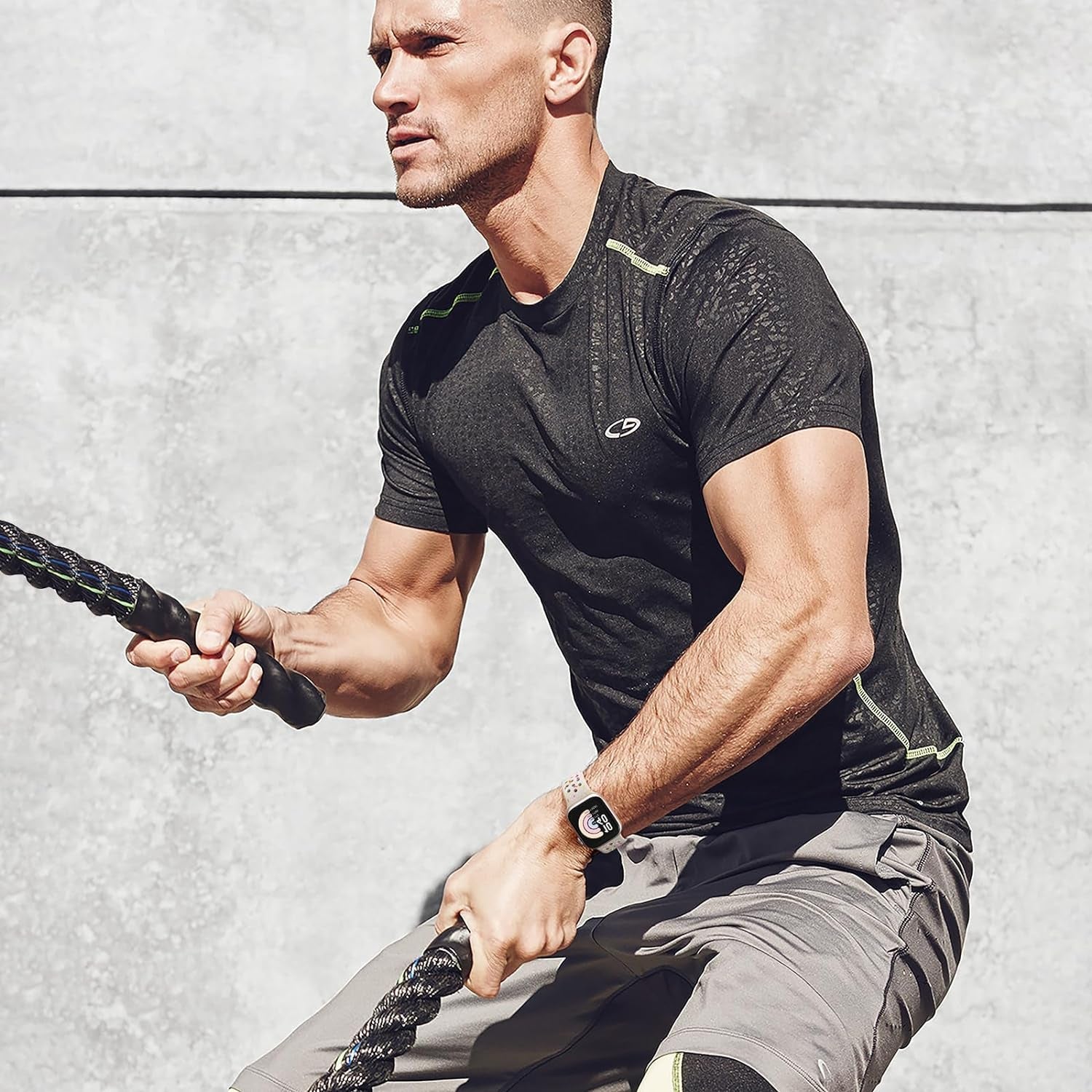 GEAK Nature Friendly Bands Compatible with Apple Watch Band 40Mm 38Mm 44Mm 42Mm 41Mm 45Mm 49Mm Women Men, Breathable Sport Replacement Iwatch Bands Compatible for Iwatch Ultra 2 Series 9 8 7 6 5 4 3 SE