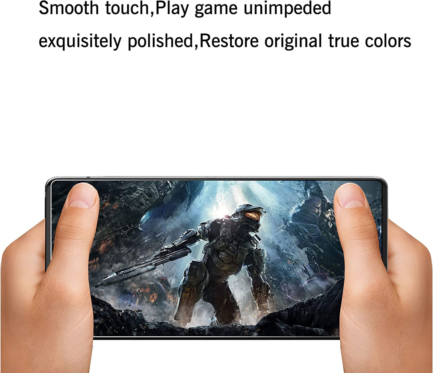 Ailun Glass Screen Protector for Galaxy S24 3 Pack + 3 Pack Camera Lens Tempered Glass Fingerprint Unlock Compatible 0.25Mm Anti-Scratch Case Friendly Clear - HD