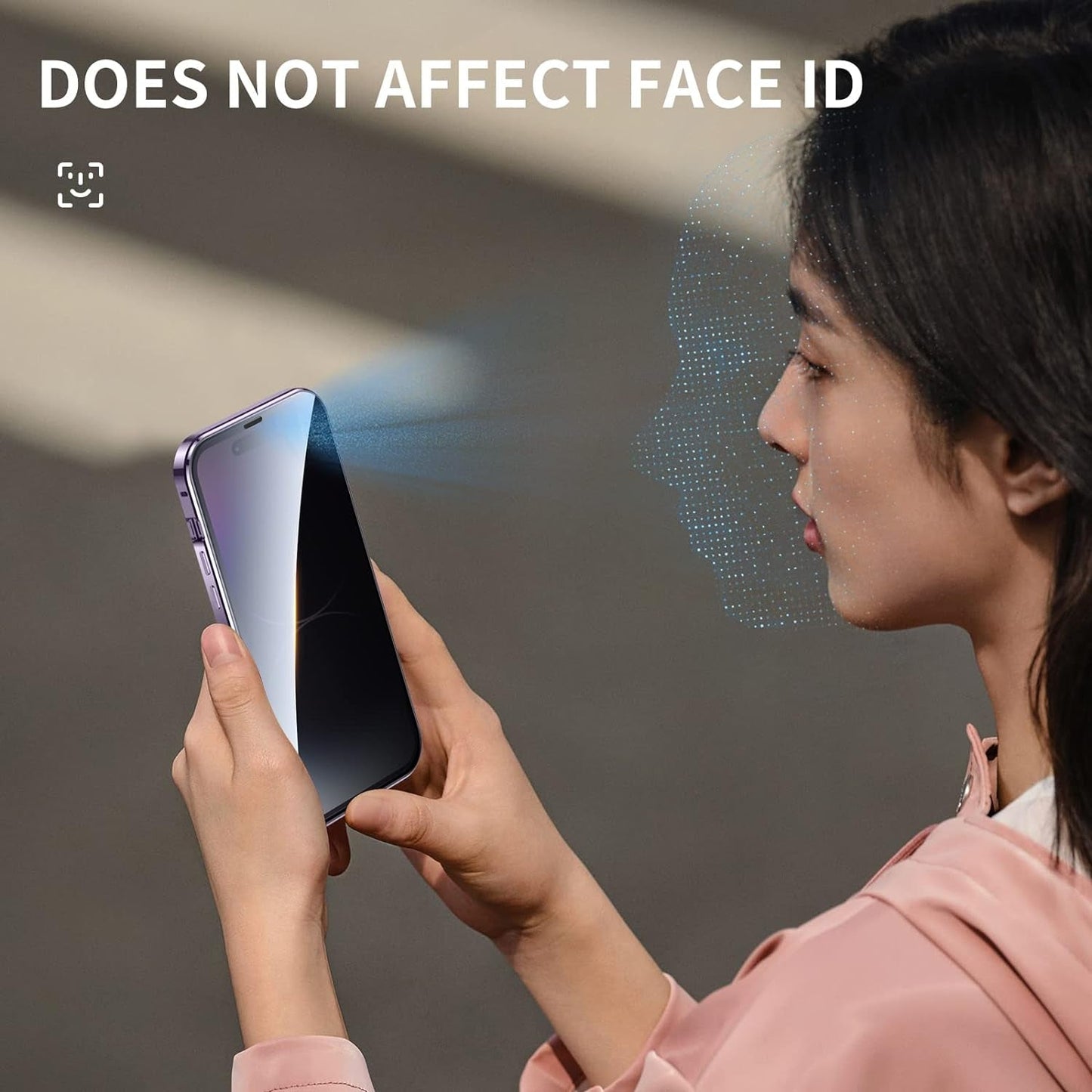 Jonwelsy anti Peeping Case for Iphone 14 Pro (6.1"), 360 Degree Front and Back Privacy Tempered Glass Cover, anti SPY Screen, anti Peep Magnetic Adsorption Metal Bumper for Iphone 14 Pro (Silver)  Jonwelsy   