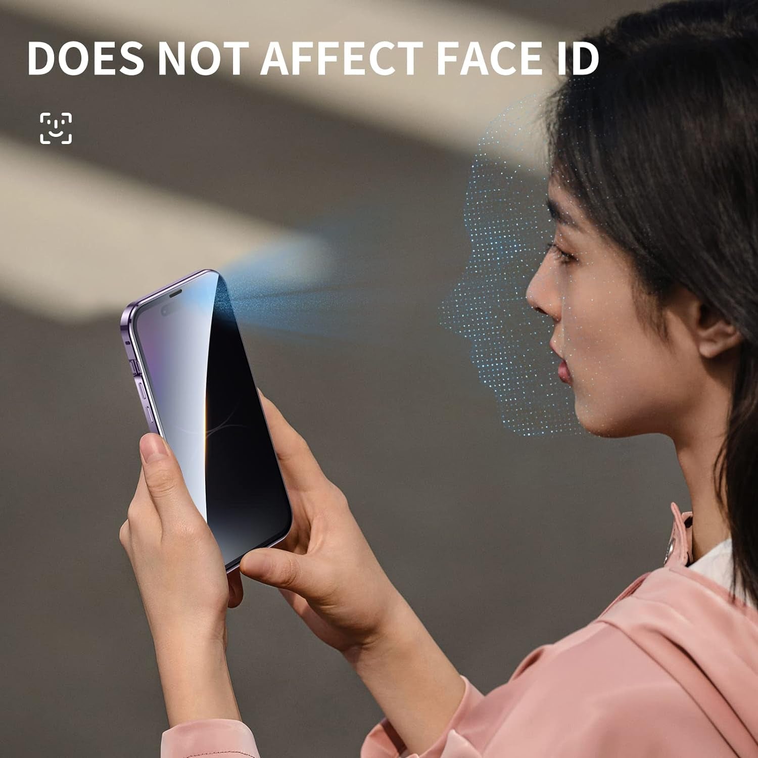 Jonwelsy anti Peeping Case for Iphone 14 Pro (6.1"), 360 Degree Front and Back Privacy Tempered Glass Cover, anti SPY Screen, anti Peep Magnetic Adsorption Metal Bumper for Iphone 14 Pro (Silver)  Jonwelsy   