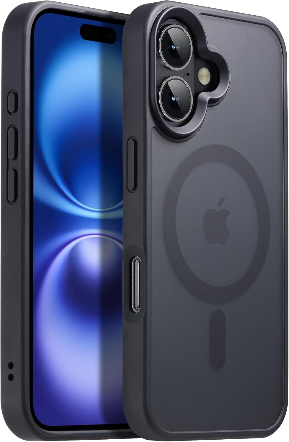 For Iphone 17 Pro Max Case with Camera Lens Protector[10Ft Military-Grade Protection] Compatible with Fit Magsafe Shockproof Slim Thin Cover Case for Iphone 17 Pro Max 6.9 Inch, Orange Bumper