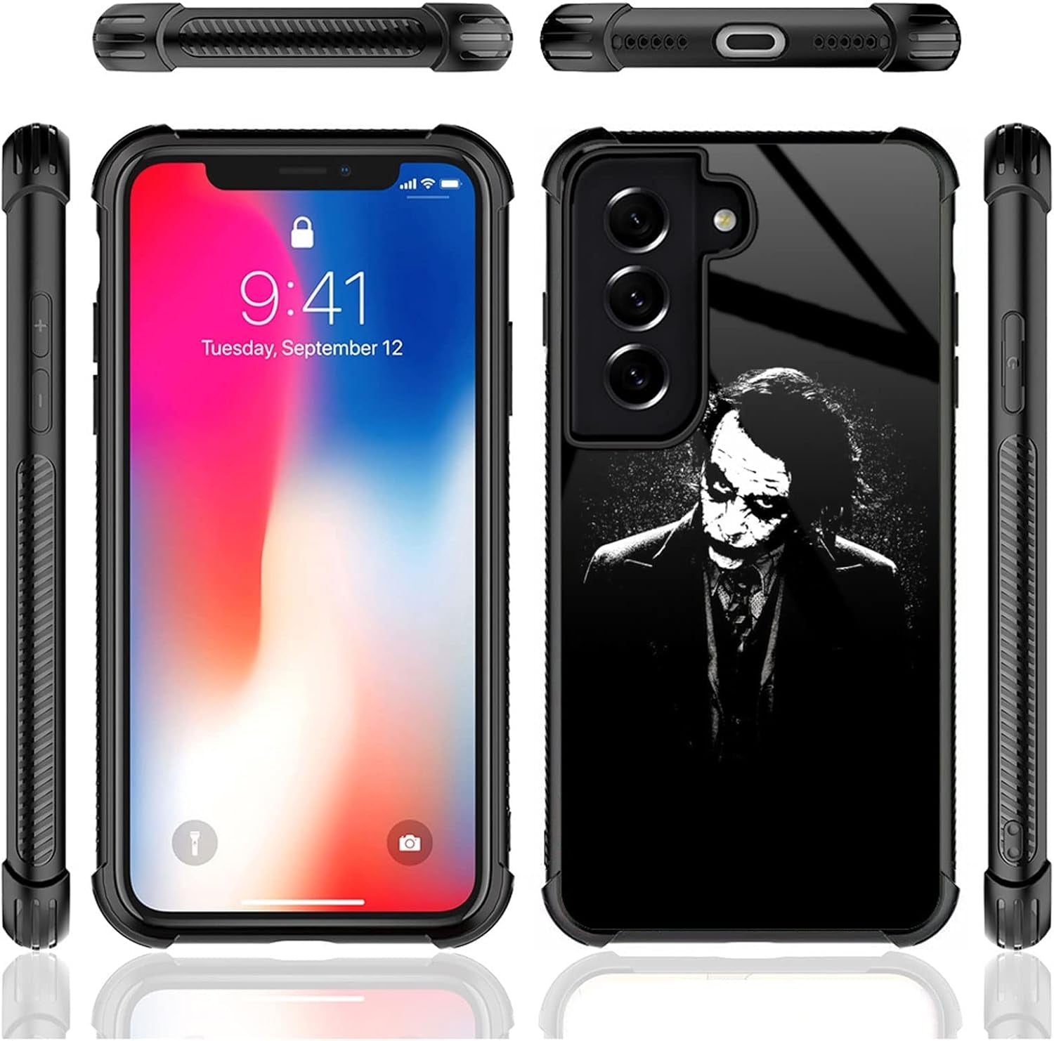 Compatible with Samsung Galaxy S22 plus Case,Watching You Anime Pattern Design Shockproof Non-Slip Case for Samsung Galaxy S22 Plus