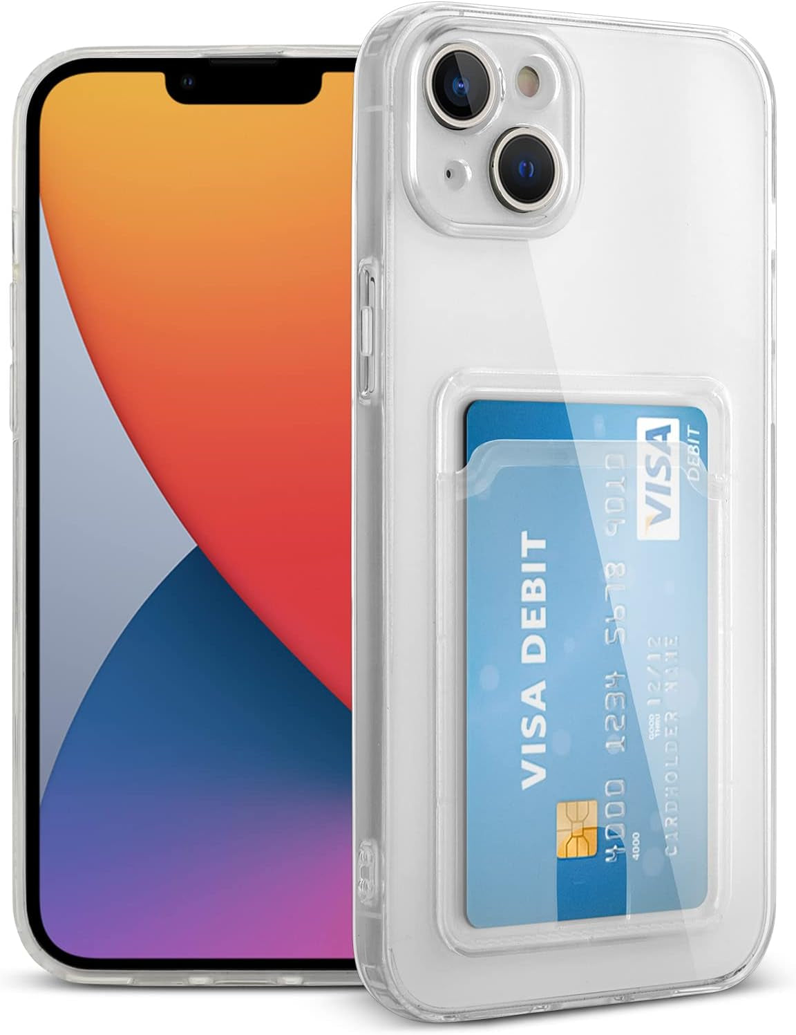 Gukalong Wallet Case for Iphone 15 Pro Max Heavy Duty Protection Anti-Yellow Clear Case with Credit Card Holder ID Card Slot Design Shockproof Anti-Scratch Durable Case for 15 Pro Max 6.7 Inch  Gukalong   