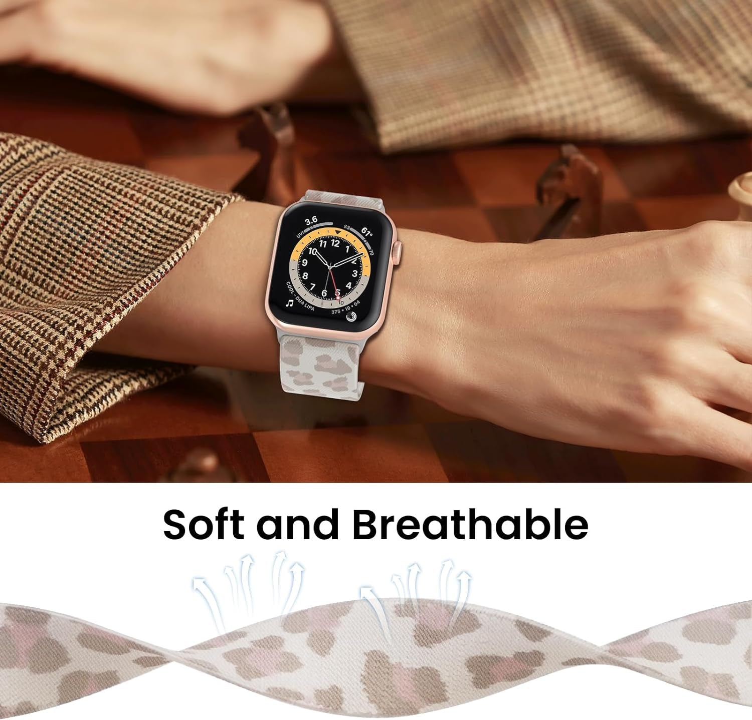 Delidigi Braided Bands Compatible for Apple Watch Band Women 38Mm 40Mm 41Mm,2024 Newest Design Nylon Adjustable Solo Loop Strap for Iwatch Series 9 8 7 6 SE 5 4 3 2 1