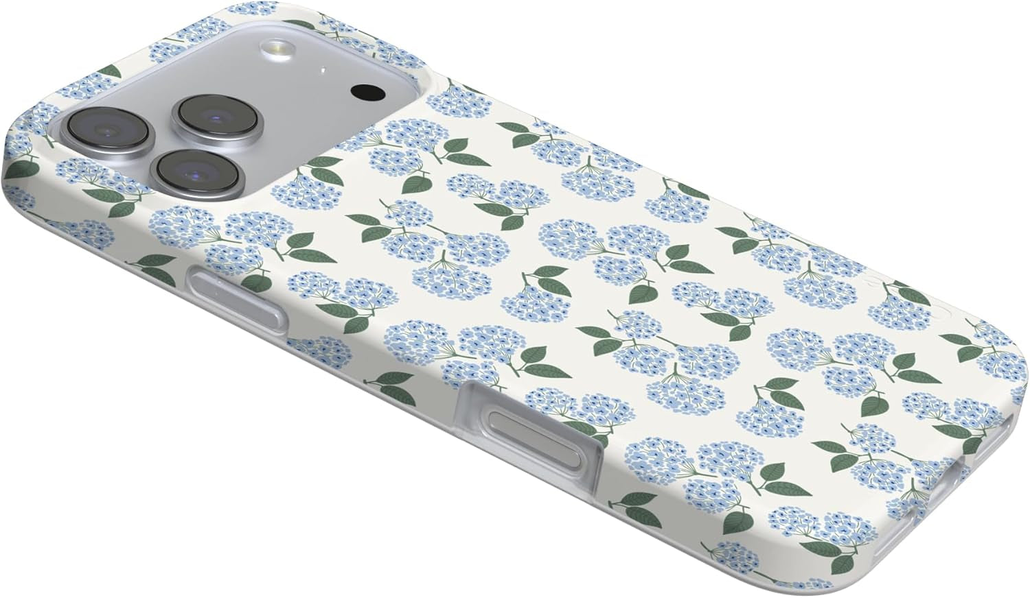 Casely Iphone 17 Pro Max Case | Nantucket Cottage | Blue Hydrangea | Compatible with Magsafe | Classic Ultra Slim Design