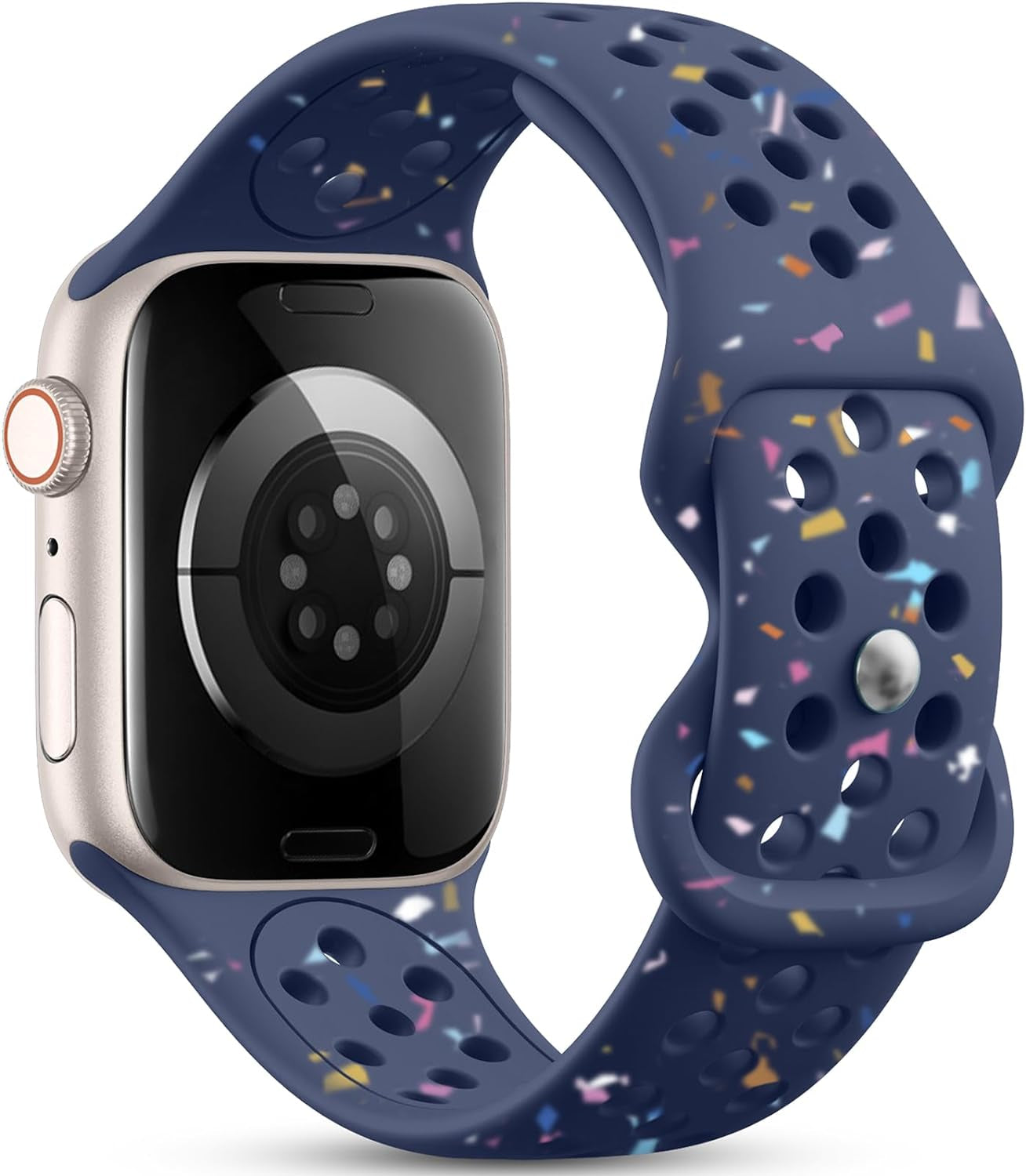 GEAK Nature Friendly Bands Compatible with Apple Watch Band 40Mm 38Mm 44Mm 42Mm 41Mm 45Mm 49Mm Women Men, Breathable Sport Replacement Iwatch Bands Compatible for Iwatch Ultra 2 Series 9 8 7 6 5 4 3 SE