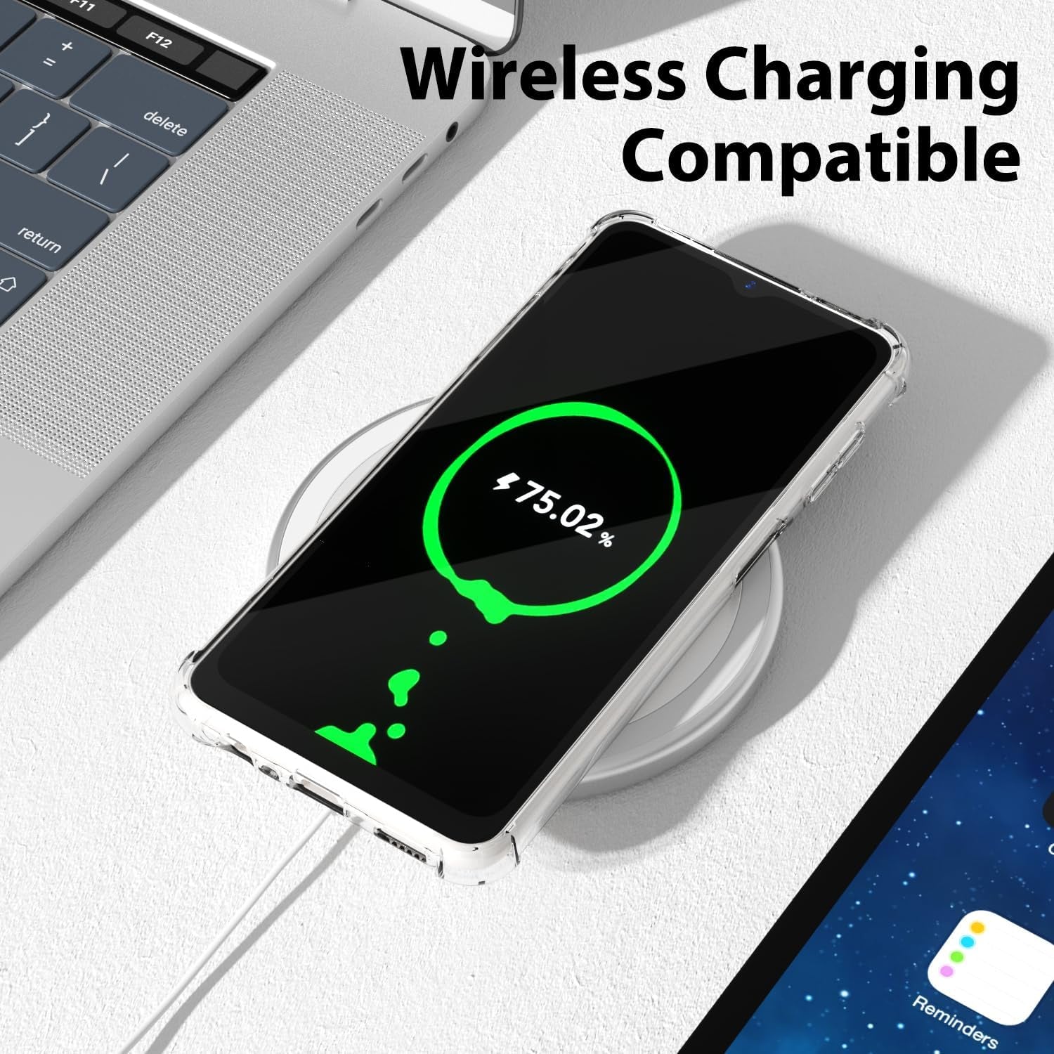 For Samsuang Galaxy A53 5G Case Clear, Transparent Jelly Protective Silicone Phone Case Design for Women Girly Cute Simple, Thin Slim Fit Soft Flexible TPU Shockproof Bumper, Crystal Clear