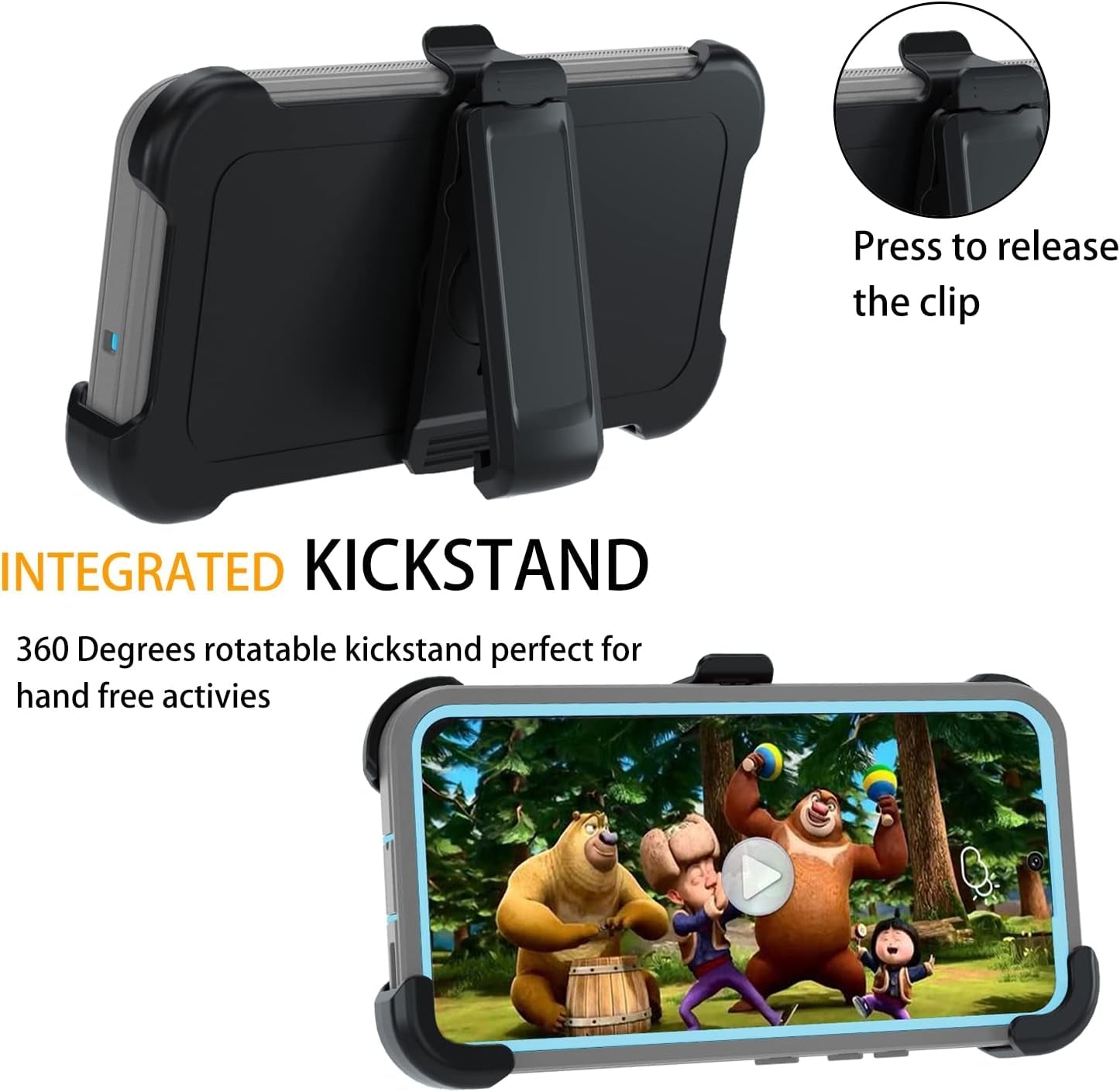 For Galaxy S22 5G Case,Samsung S22 Heavy Duty Case,[Military Grade Protective ],[Shockproof] [Dropproof] [Dust-Proof], Compatible with Samsung Galaxy S22 5G (Gray/Skyblue)