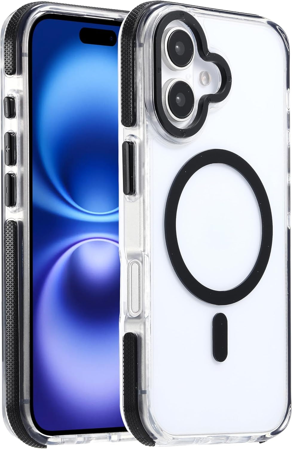 For Iphone 17 Pro Max Case with Camera Lens Protector[10Ft Military-Grade Protection] Compatible with Fit Magsafe Shockproof Slim Thin Cover Case for Iphone 17 Pro Max 6.9 Inch, Orange Bumper