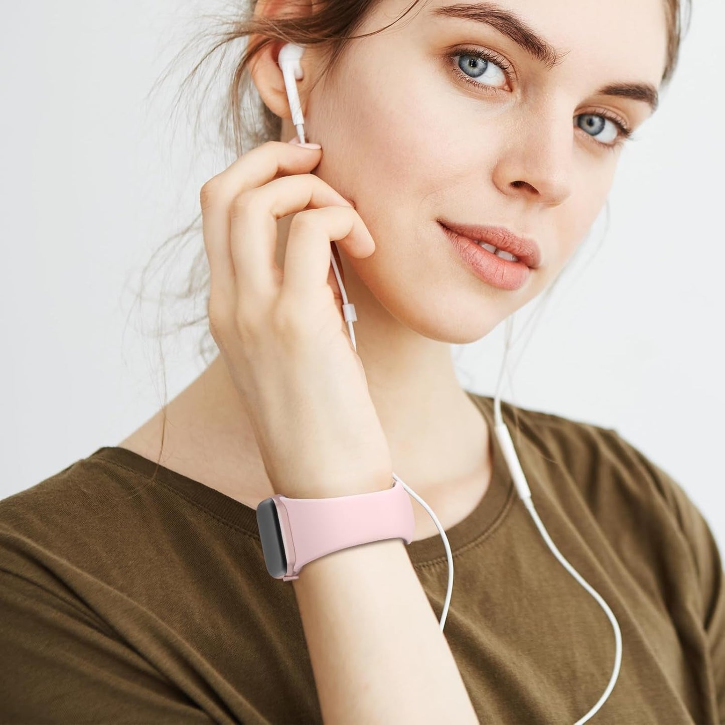 3 Pack Patented Sport Silicone Compatible with Apple Watch Band 41Mm 40Mm 38Mm 45Mm 44Mm 42Mm 49Mm Women Men, Soft Wristbands Waterproof Strap for Iwatch Bands Series 9 8 7 6 5 4 3 2 1 SE Ultra