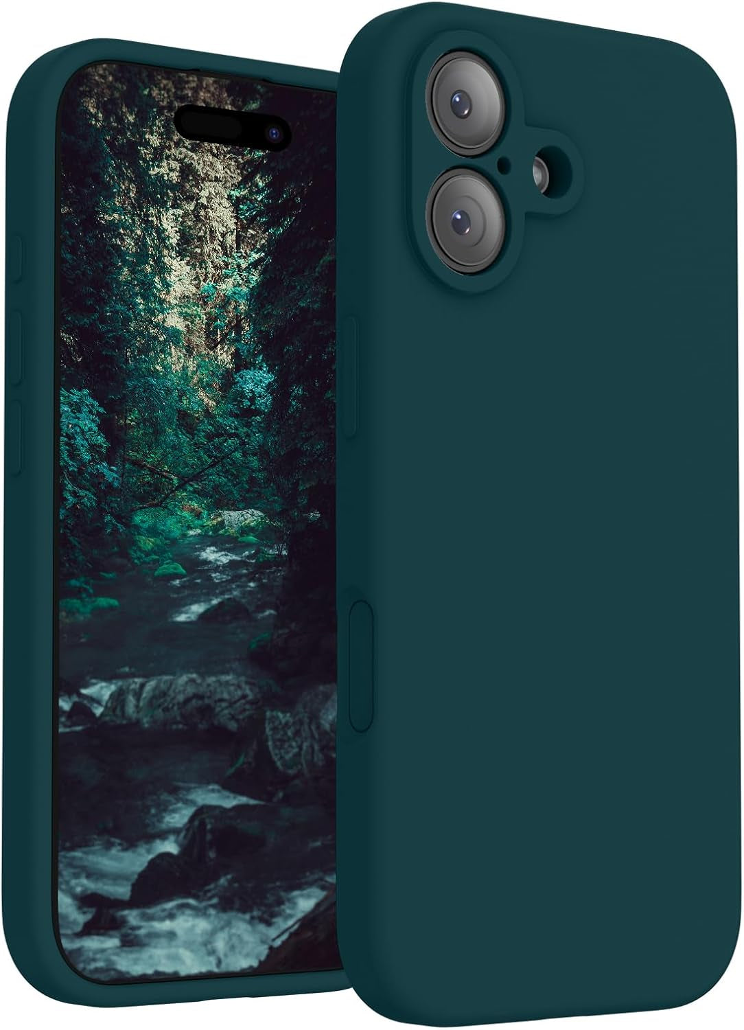 Firenova Magnetic for Iphone 17 Pro Case, Compatible with Magsafe, [Integrated Silicone Camera Control Button] [Camera Protection] Anti-Scratch Microfiber Lining Phone Case, 6.3", Black