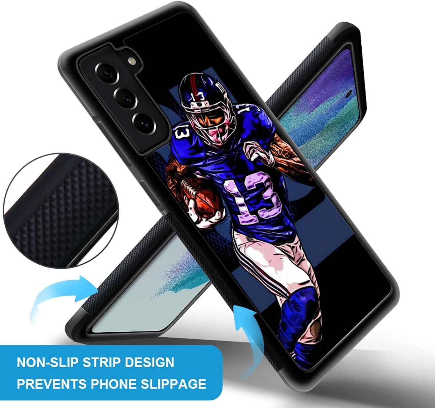 Compatible with Samsung Galaxy S22 plus Case with Color Run Art Pattern Design Plastic Samsung Galaxy S22 plus Case TPU Bumper Protective Case Samsung Galaxy S22 Plus