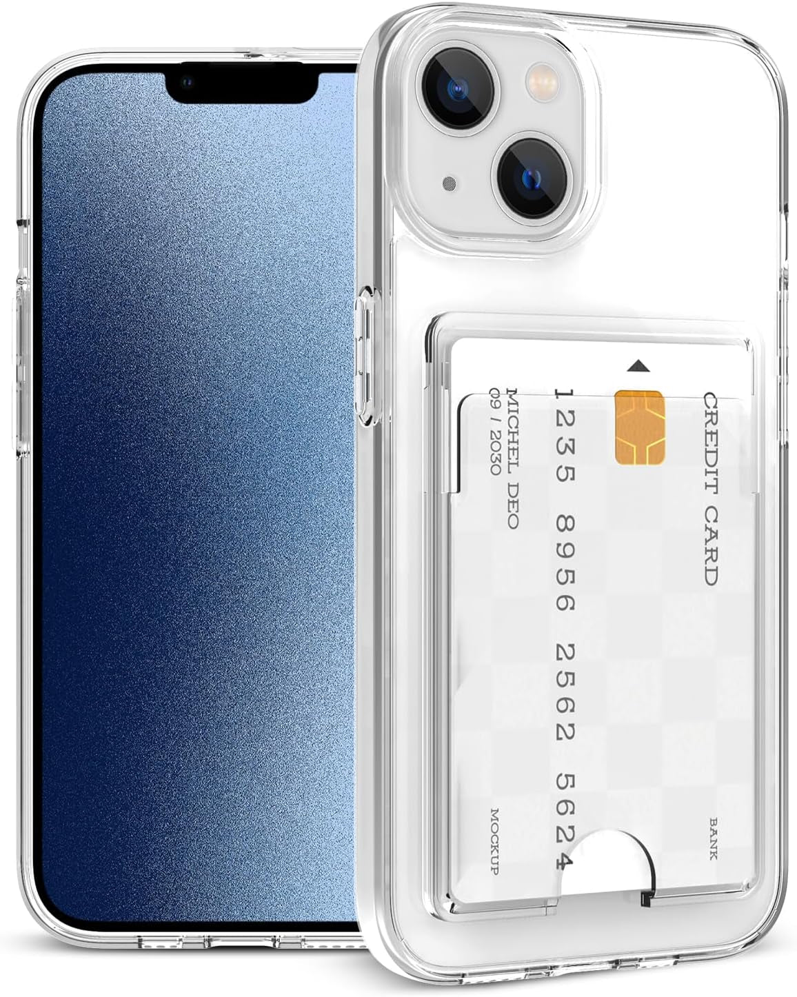 Gukalong Wallet Case for Iphone 15 Pro Max Heavy Duty Protection Anti-Yellow Clear Case with Credit Card Holder ID Card Slot Design Shockproof Anti-Scratch Durable Case for 15 Pro Max 6.7 Inch  Gukalong   