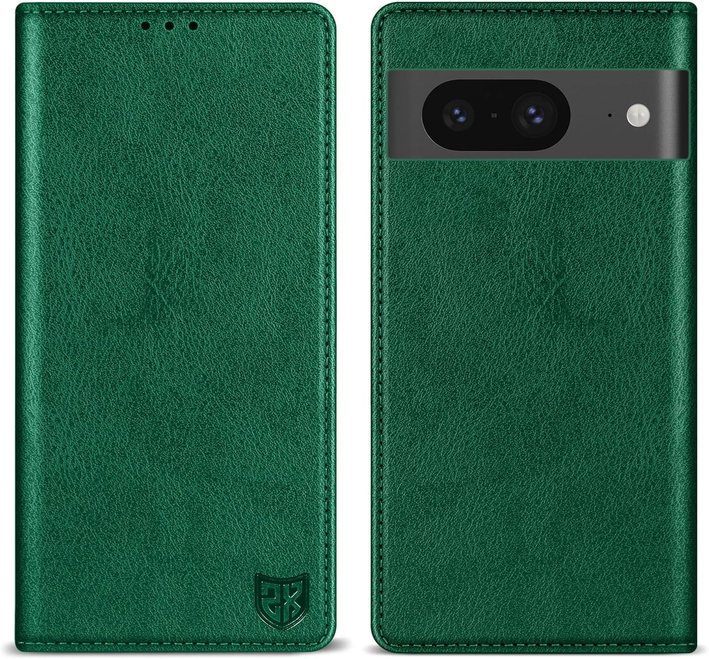 ZZXX for Google Pixel 8 Pro Wallet Case with [RFID Blocking] Card Slot Stand Strong Magnetic Leather Flip Fold Protective Phone Case for Google Pixel 8 Pro Case Wallet(Black-6.7 Inch)  ZZXX Green Google Pixel 8 