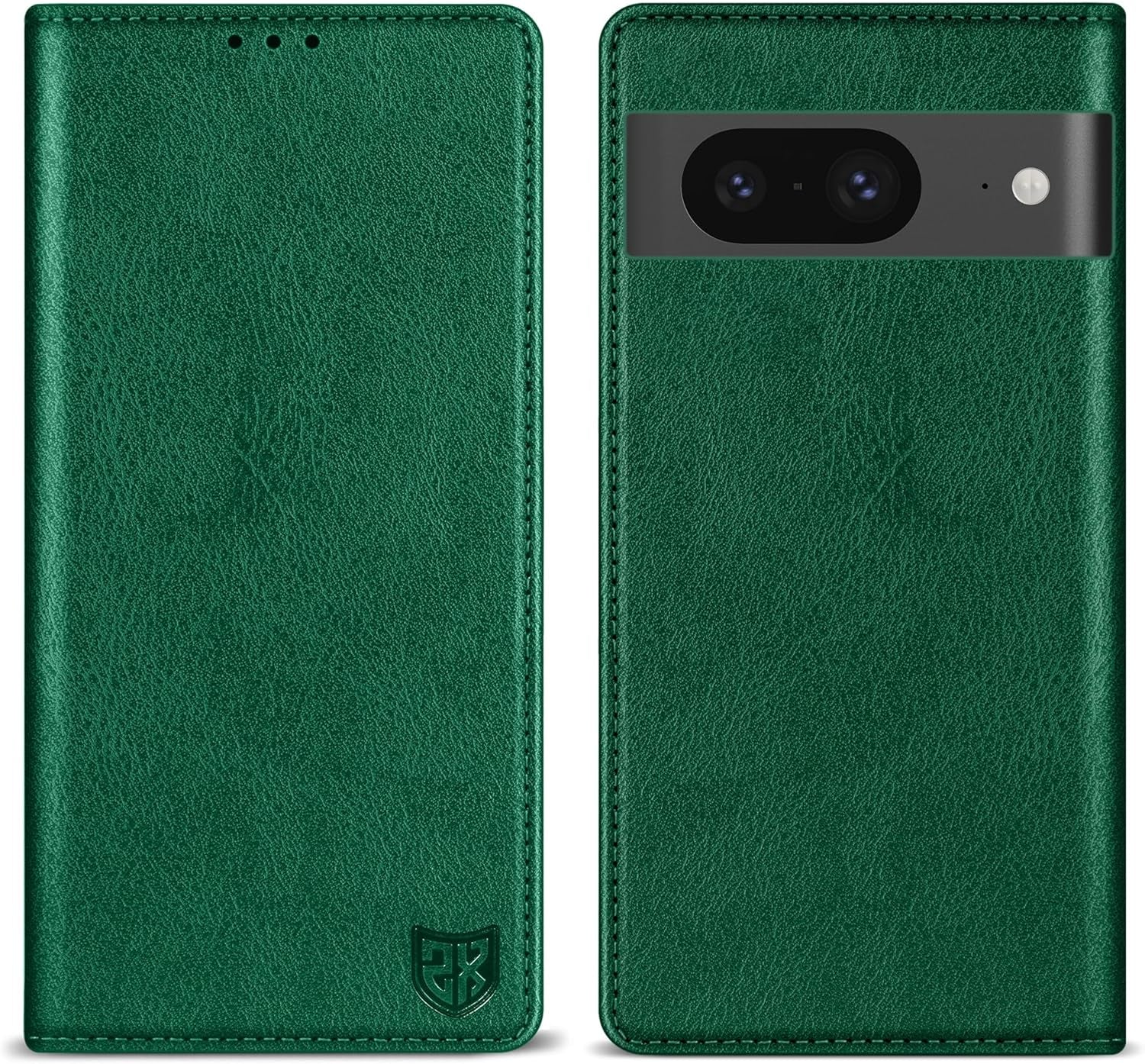 ZZXX for Google Pixel 8 Pro Wallet Case with [RFID Blocking] Card Slot Stand Strong Magnetic Leather Flip Fold Protective Phone Case for Google Pixel 8 Pro Case Wallet(Black-6.7 Inch)  ZZXX Green Google Pixel 8 