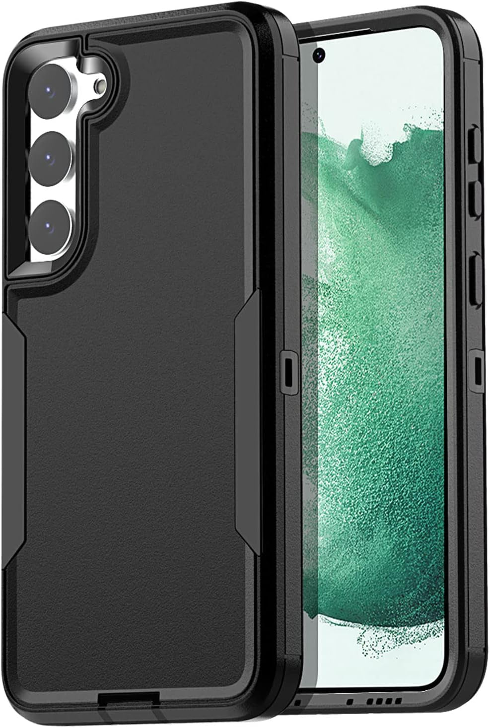 Aicase Case for Samsung Galaxy S22 Plus,Support Magnetic Car Mount Heavy Duty 2-Layer Pocket-Friendly Durable Military Grade Protection Shockproof/Drop Proof Protective Cover for S22 Plus_3