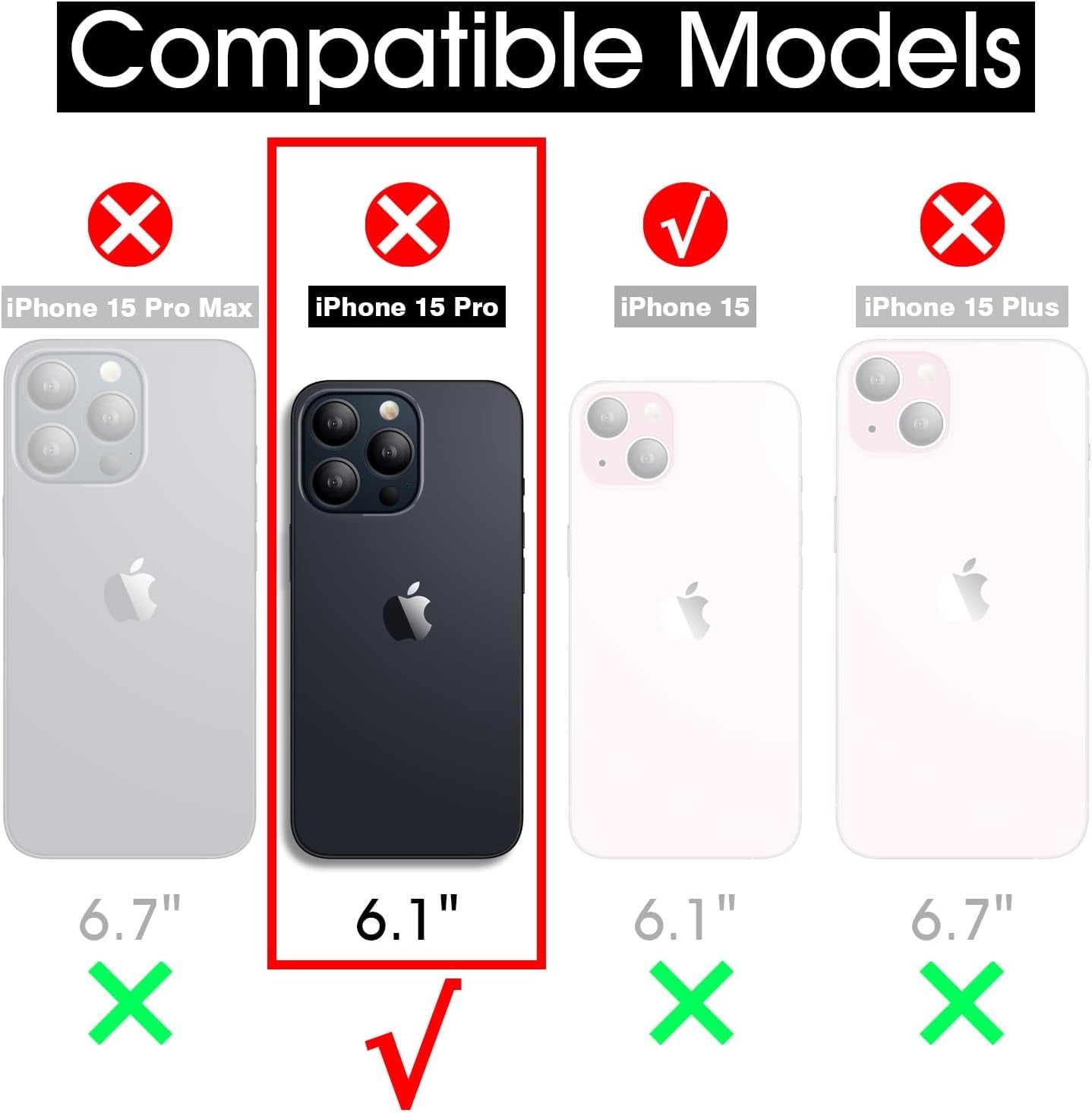 GYZYA for Iphone 15 Pro Case Clear 6.1 Inch with Pattern Design, Protective Slim TPU Cover + Shockproof Bumper for Women and Girls (Blooming Flowers)  GYZYA   