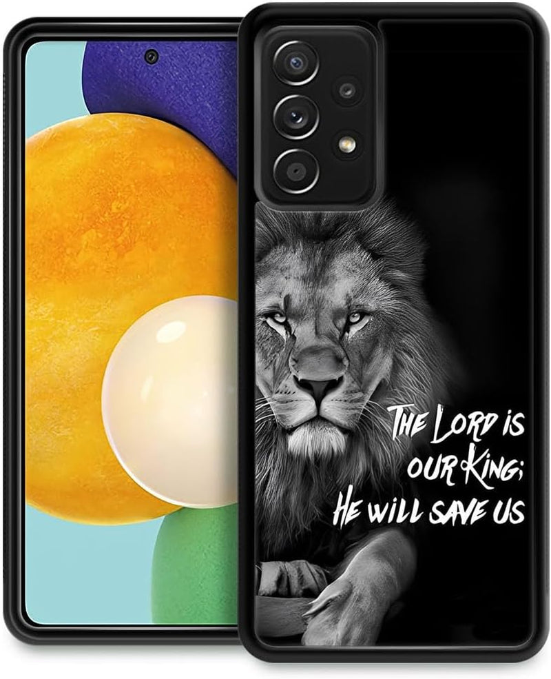 Compatible with Samsung Galaxy A53 5G Case,Christian Positive Quotation Horse Slim Soft Shockproof for Women Girls Boys Protective Cover for Samsung Galaxy A53 5G