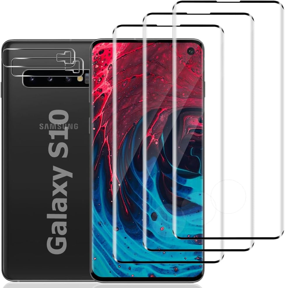 2+2 Pack Galaxy S22 Ultra 5G Privacy Screen Protector and Camera Lens Protection,Anti-Spy Tempered Glass, 3D Full Coverage, Fingerprint Unlock, Free of Bubbles for Samsung Galaxy S22 Ultra 6.8 Inch