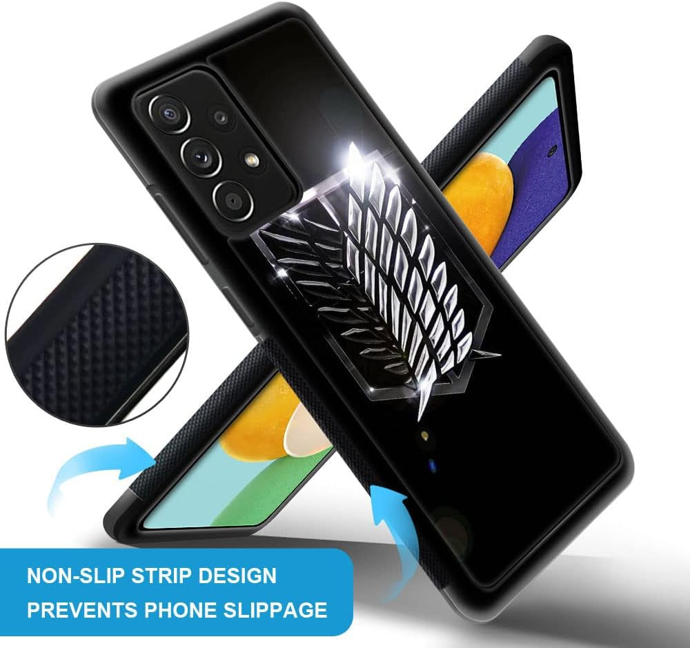 CARLOCA Case Compatible with Samsung Galaxy A53 5G Case,Animation Cartoon 1356 Pattern Design Shockproof Plexiglass Scratch Resistant Hard Case for Samsung Galaxy A53 5G