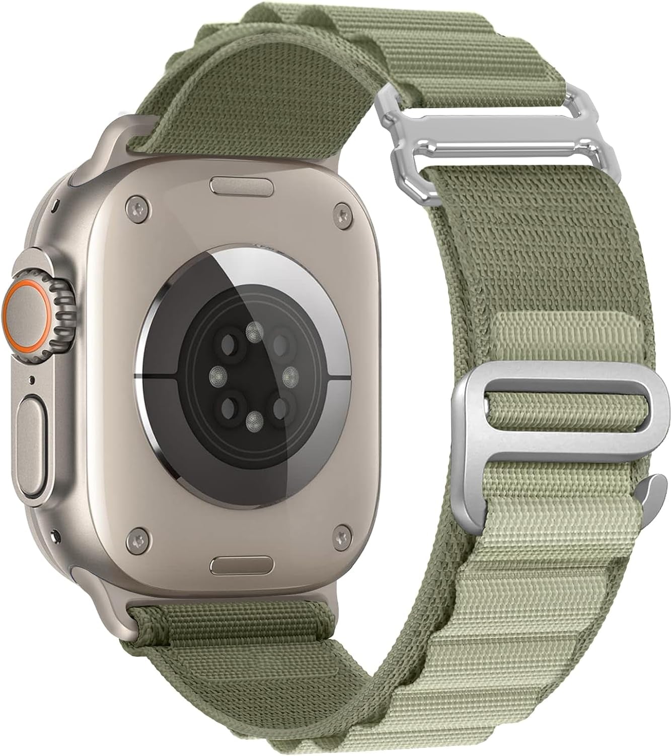 Alpine Loop Sport Band - Compatible with Apple Watch Ultra 2 / Ultra Band 49Mm 45Mm 44Mm 42Mm Men Women, Breathable Nylon Strap Adjustable with G-Hook Strap for Iwatch Ultra Series SE 9/8/7/6/5/4